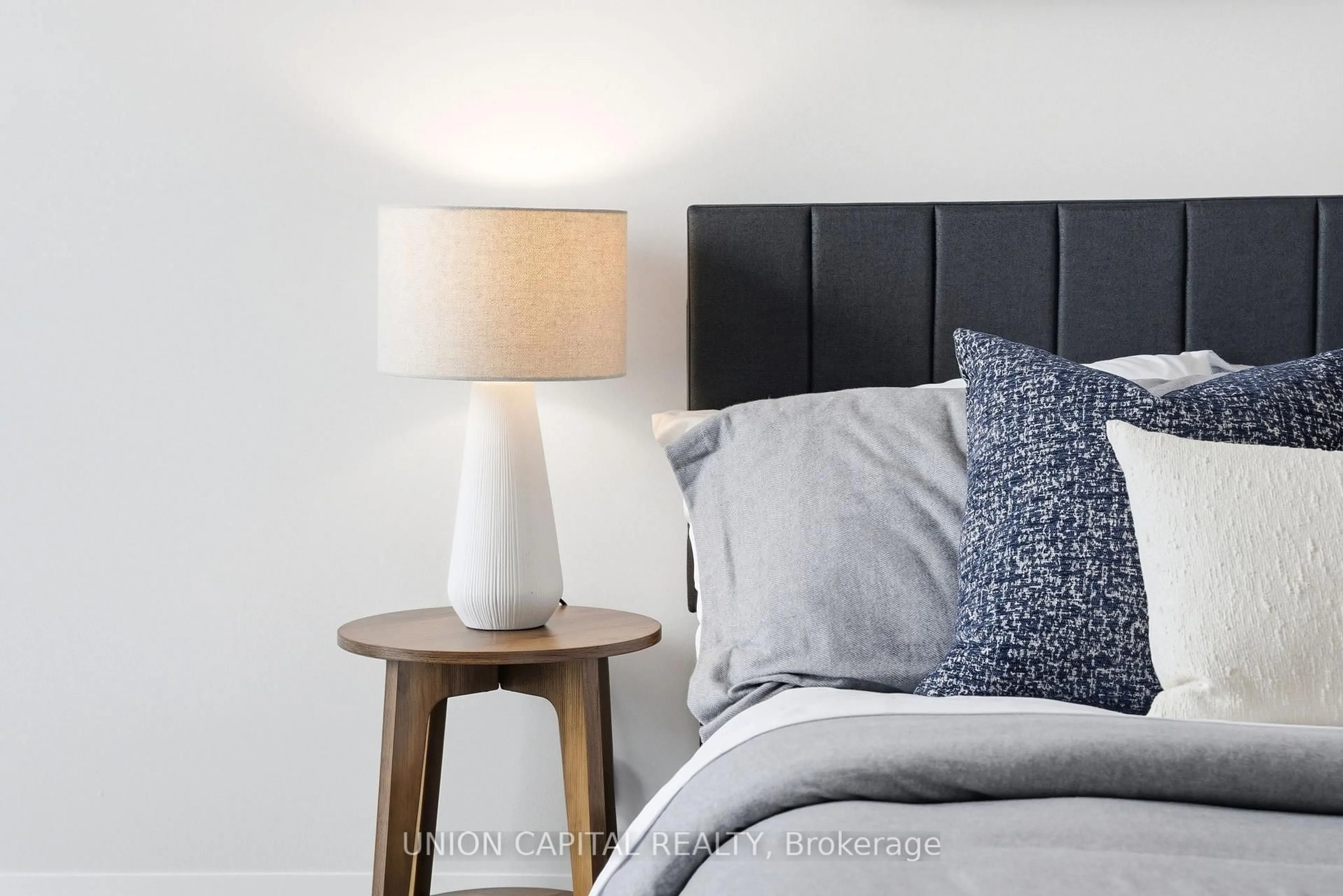 Bedroom with bed, unknown for 56 Annie Craig Dr #305, Toronto Ontario M8V 0C8