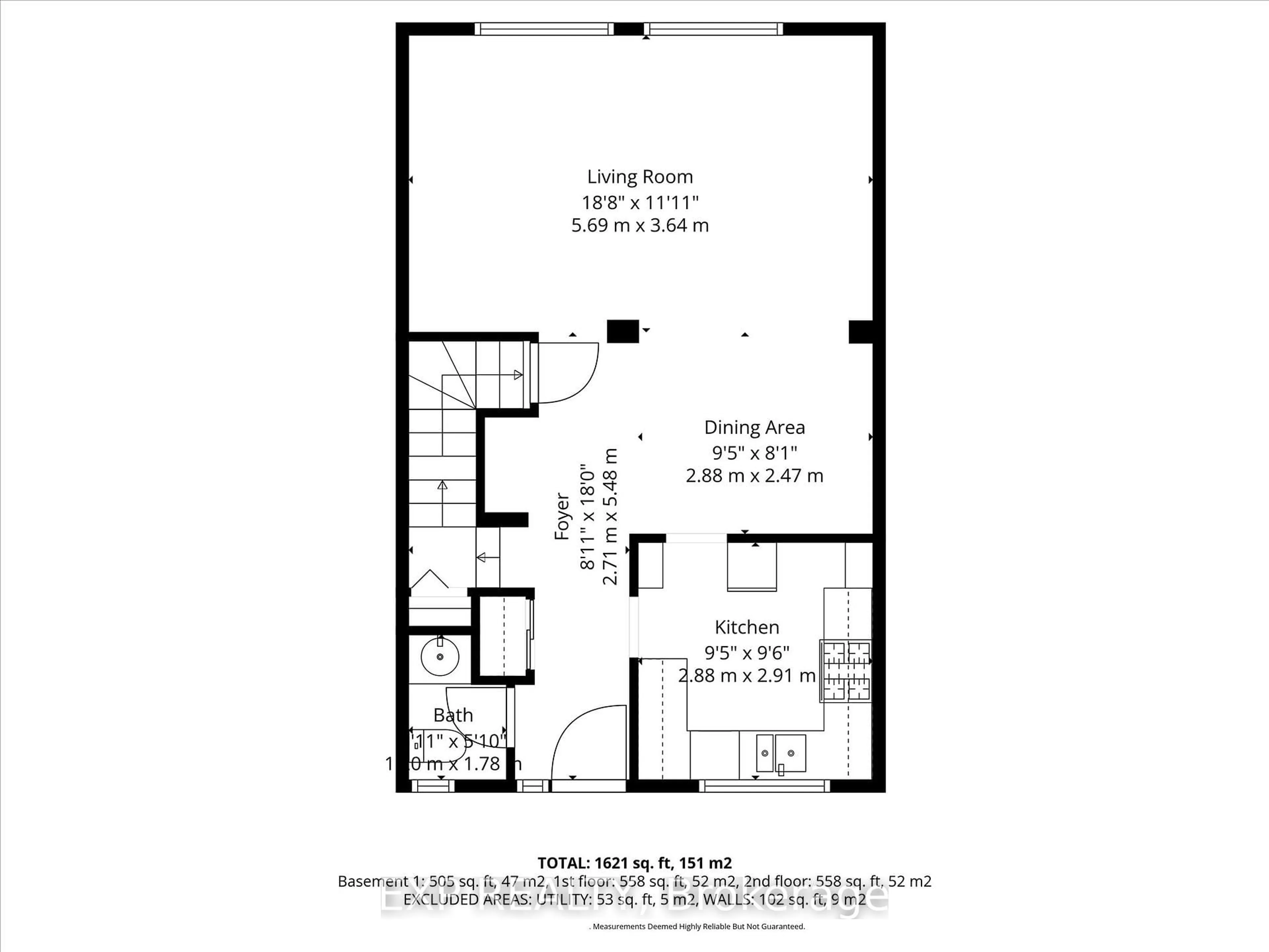 Floor plan for 2050 Upper Middle Rd #31, Burlington Ontario L7P 3R9