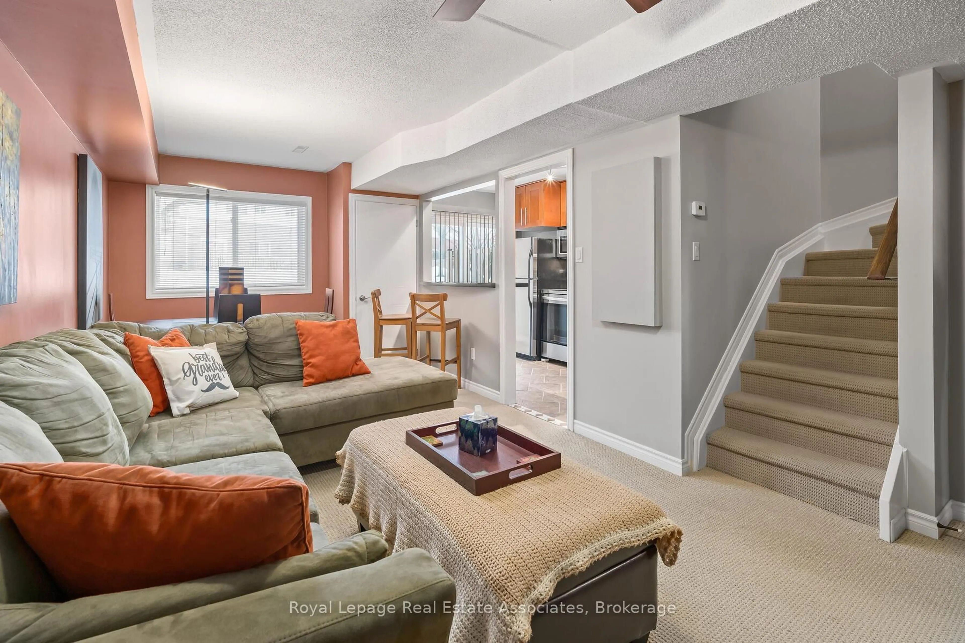 Living room with furniture, unknown for 62 Stewart Maclaren Rd #60, Halton Hills Ontario L7G 5L9