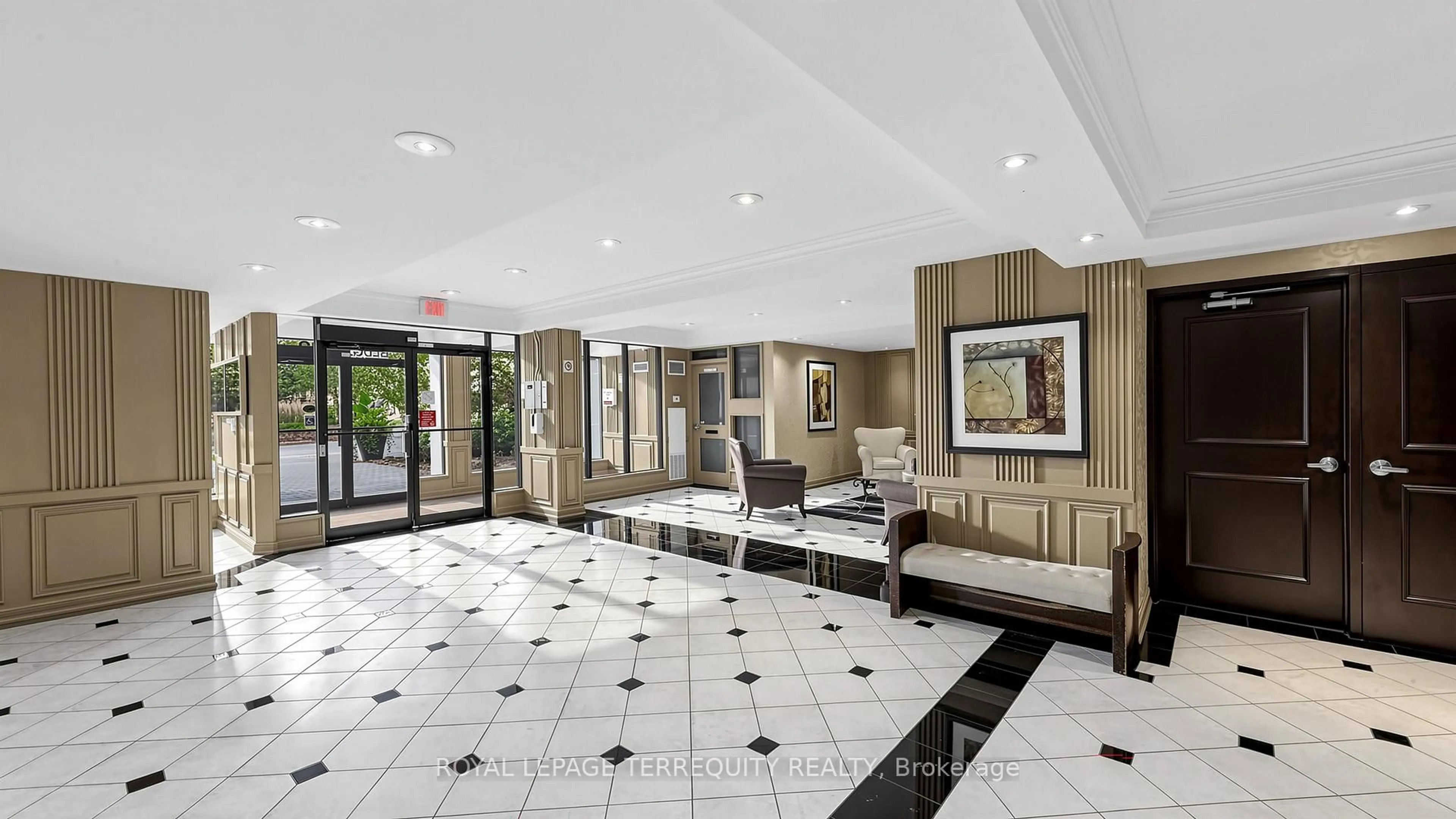 Lobby for 22 Southport St #833, Toronto Ontario M6S 4Y9