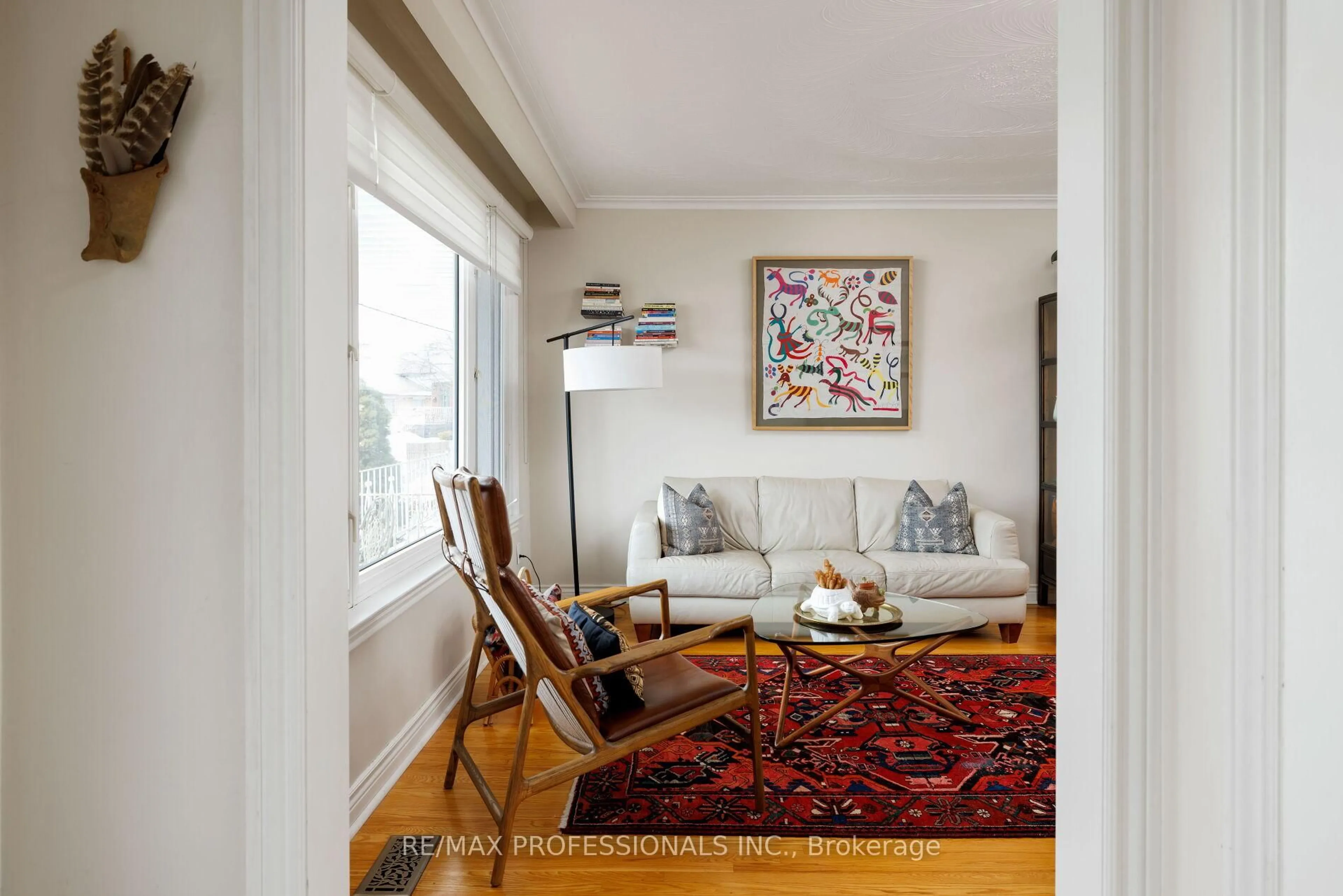 Living room with furniture, unknown for 4 Gatewood Cres, Toronto Ontario M9A 4L9