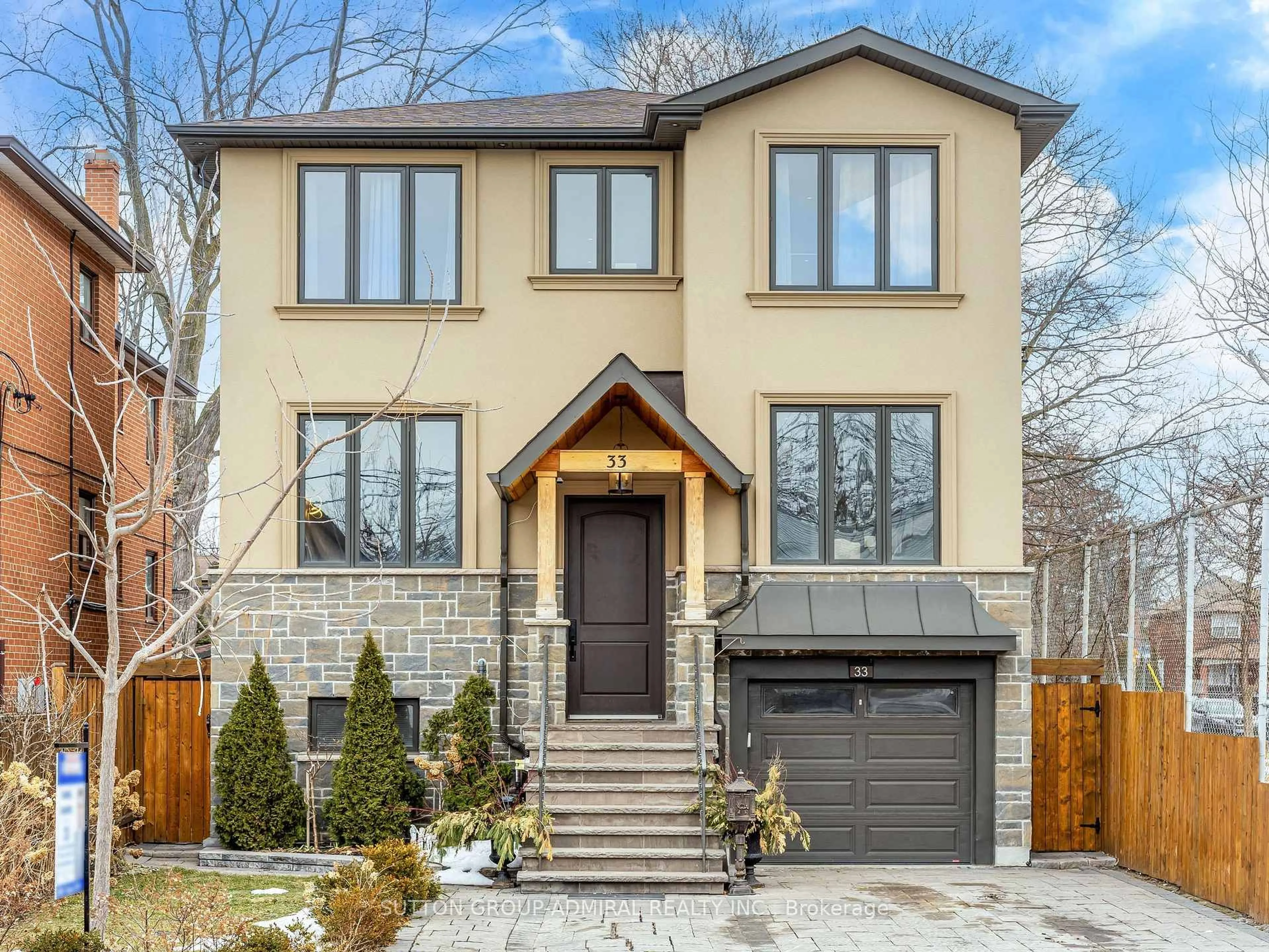 Home with brick exterior material, street for 33 Twenty First St, Toronto Ontario M8V 3L8