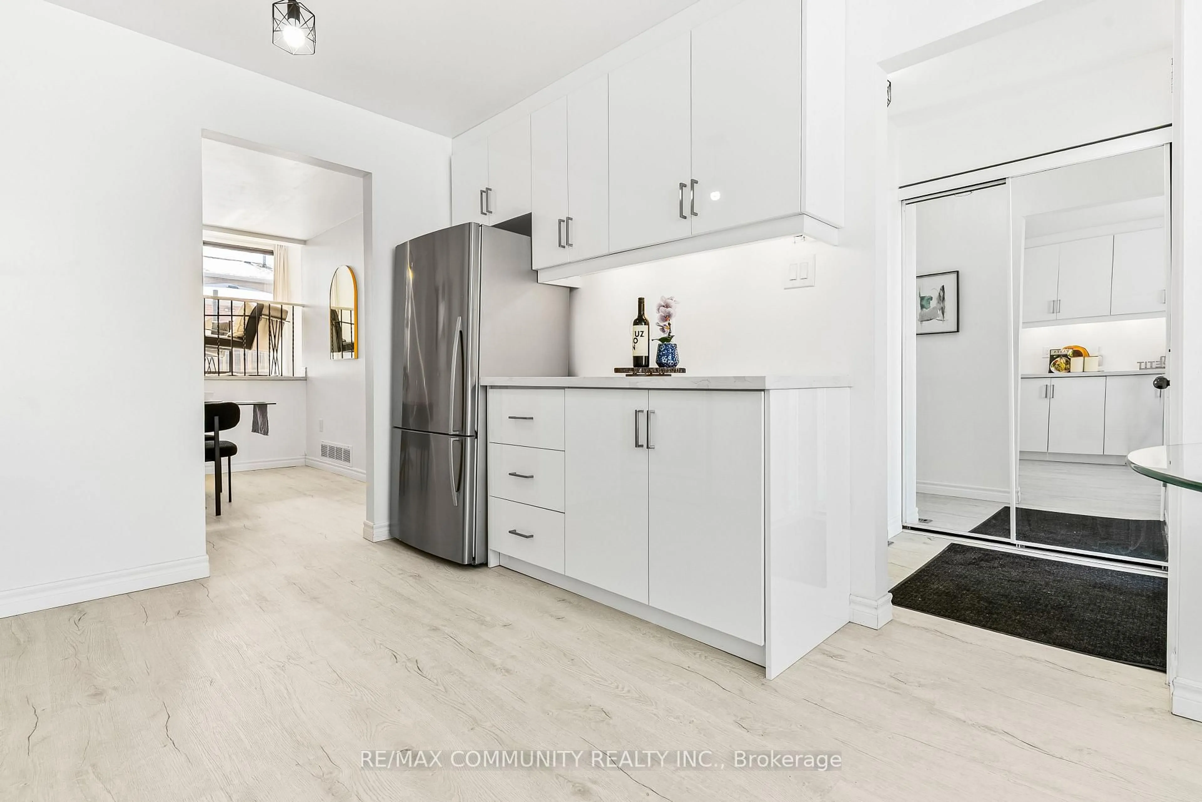 Open concept kitchen, ceramic/tile floor for 42 Kay Dr, Toronto Ontario M9V 4V6