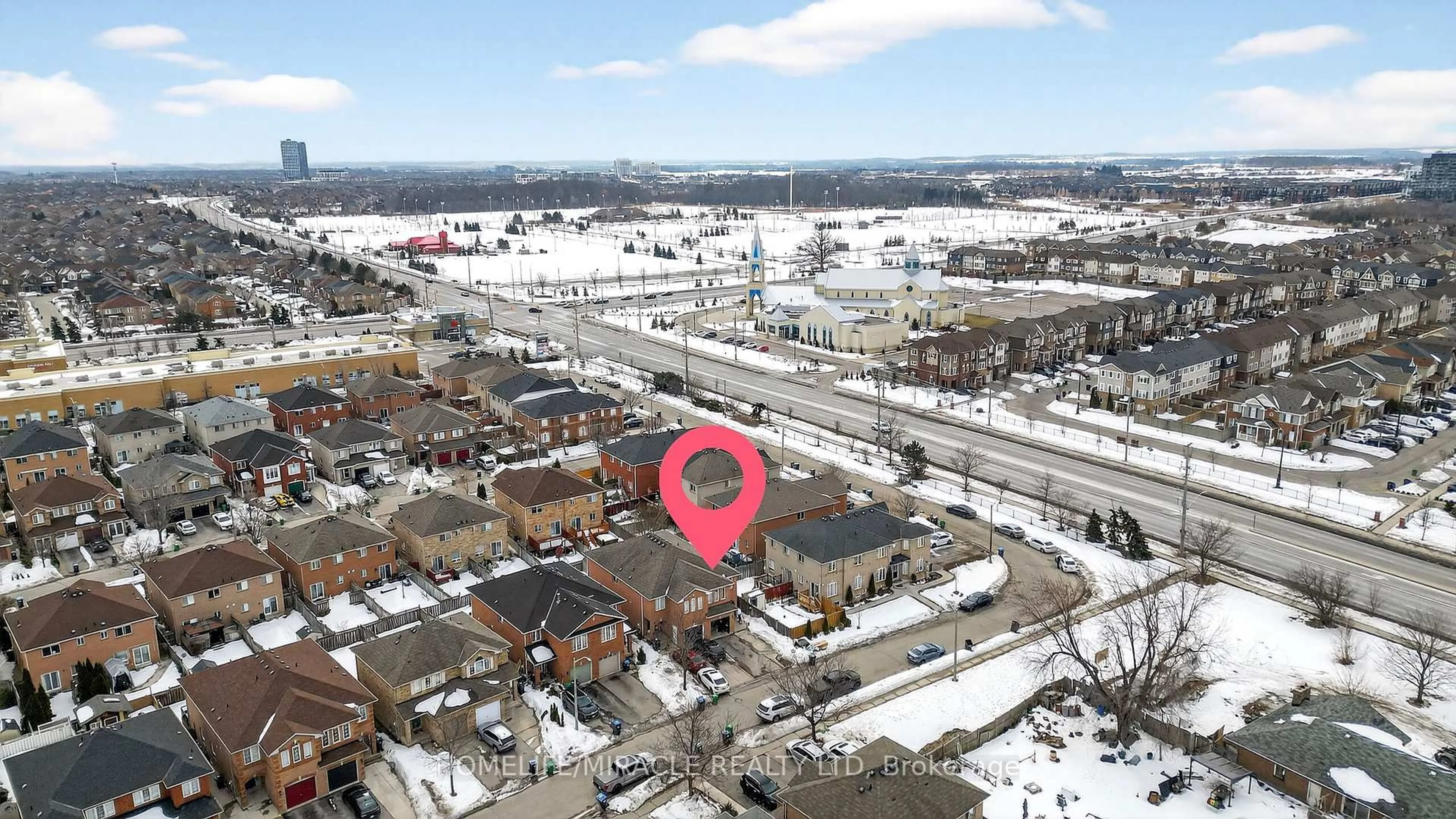 Picture of a map for 71 Roadmaster Lane, Brampton Ontario L7A 3A7