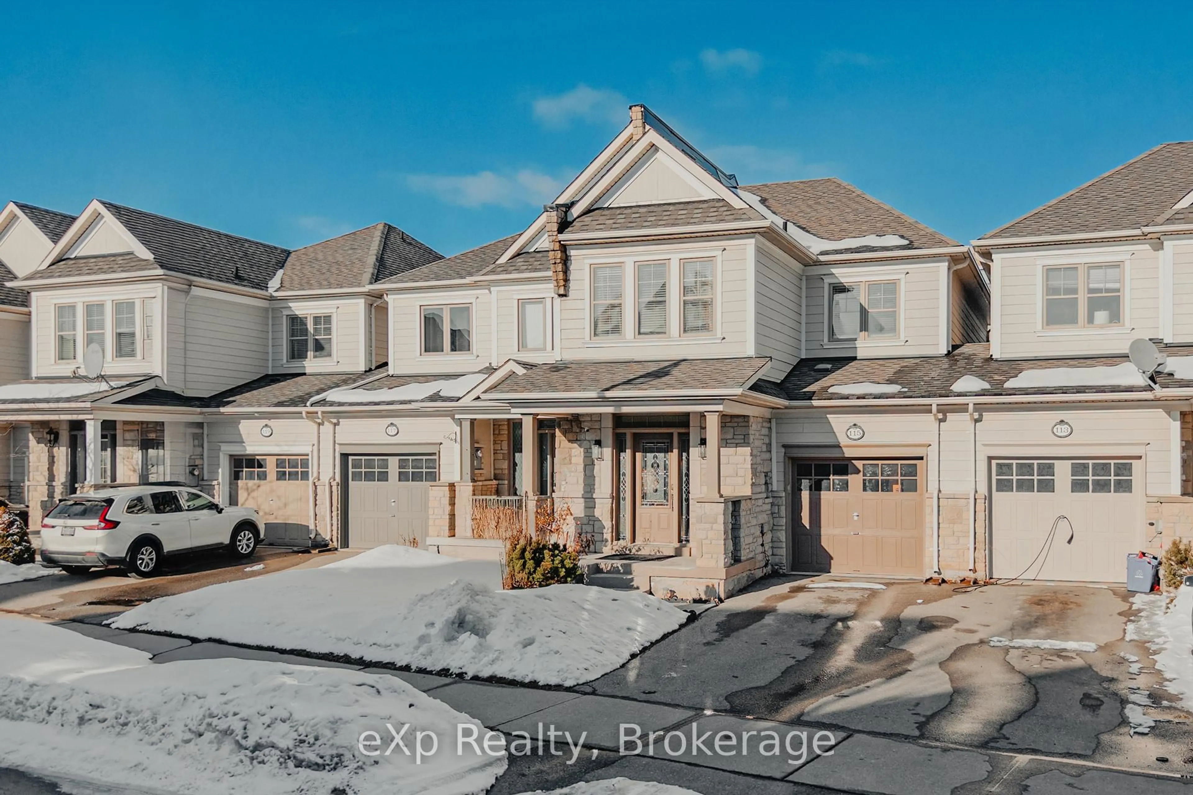 A pic from outside/outdoor area/front of a property/back of a property/a pic from drone, street for 115 Holloway Terr, Milton Ontario L9T 0R6