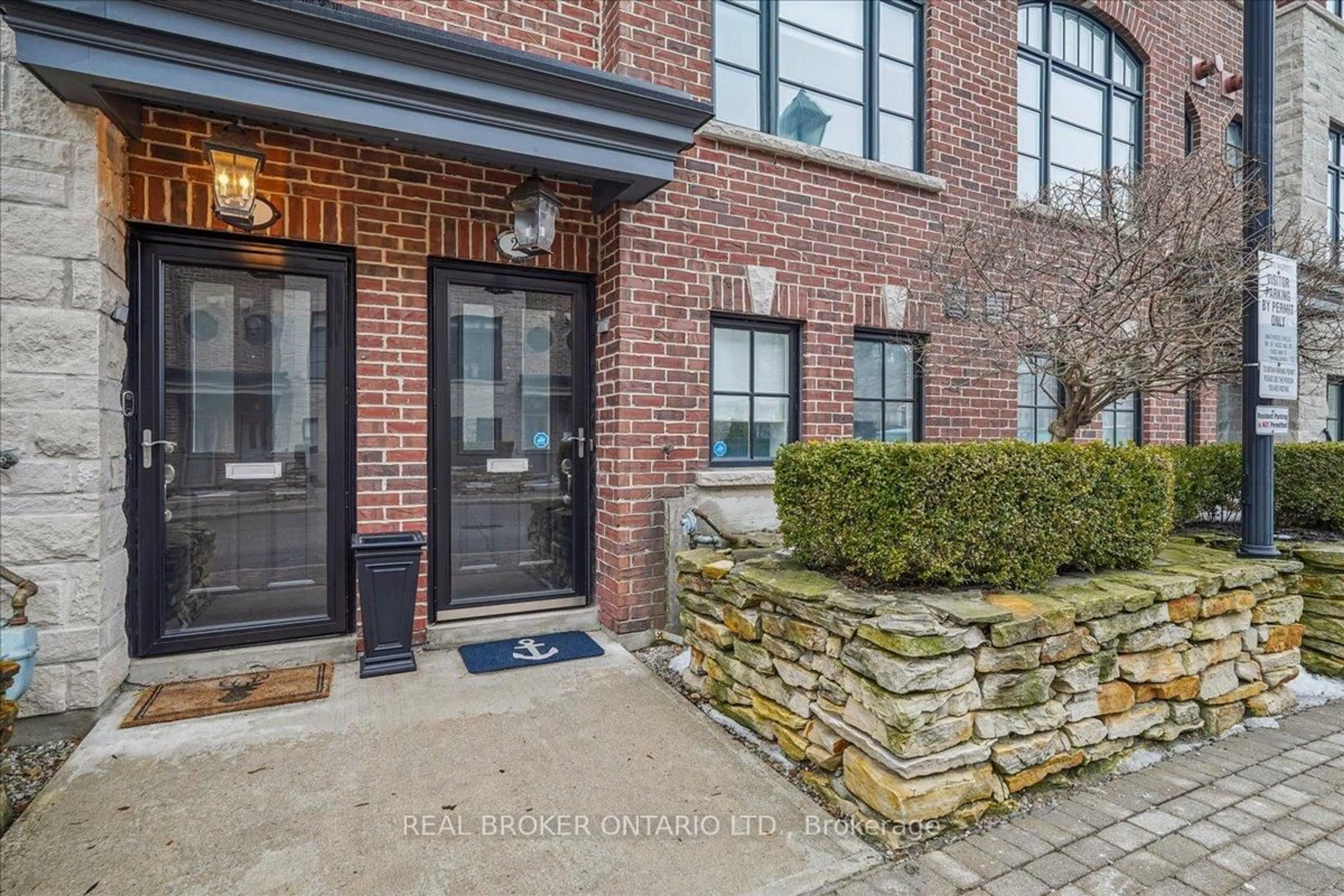 Home with brick exterior material, street for 25 Ruby Lang Lane, Toronto Ontario M8Z 0B8