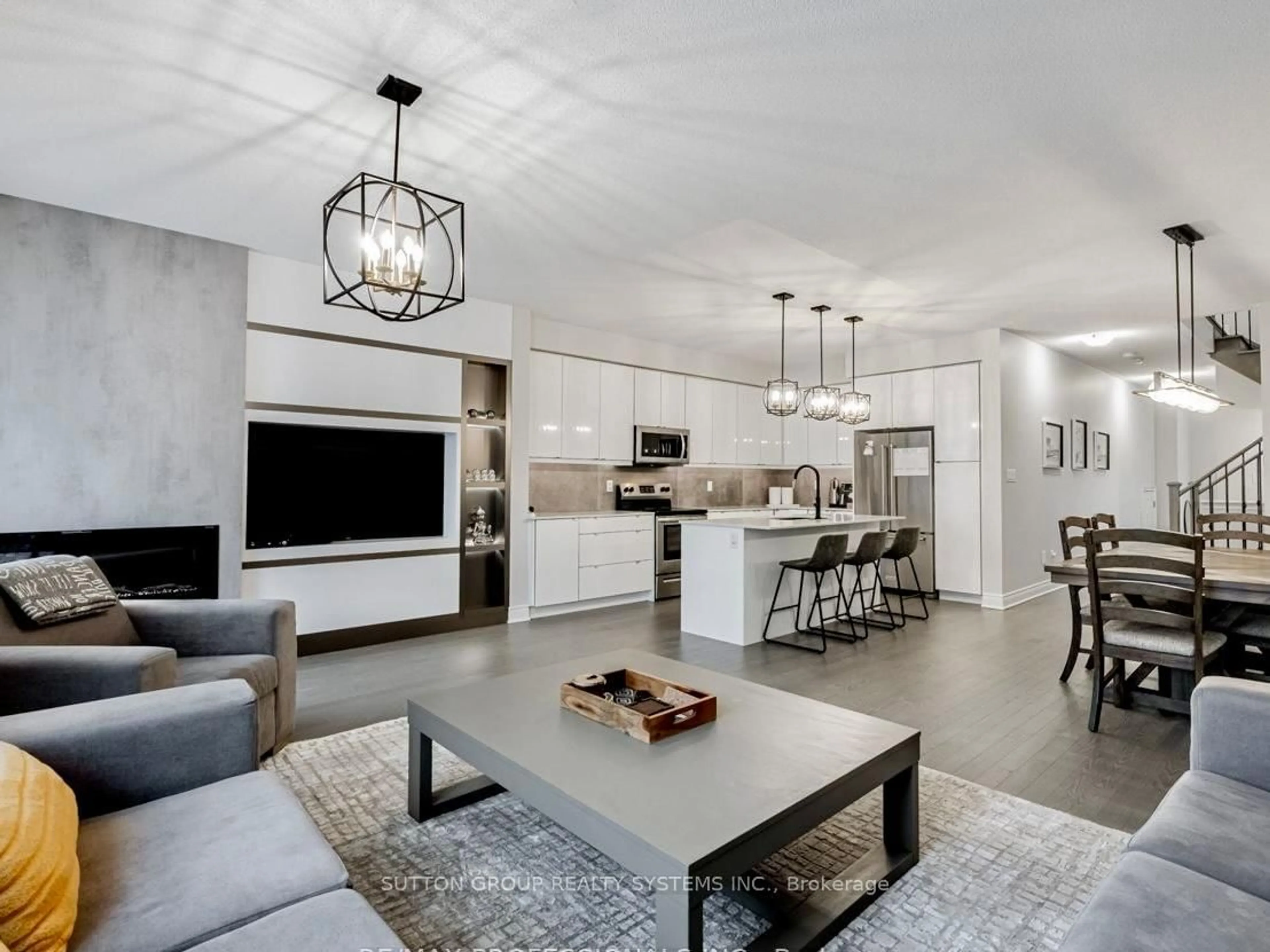 Open concept kitchen, unknown for 1338 Restivo Line, Milton Ontario L9E 1K2