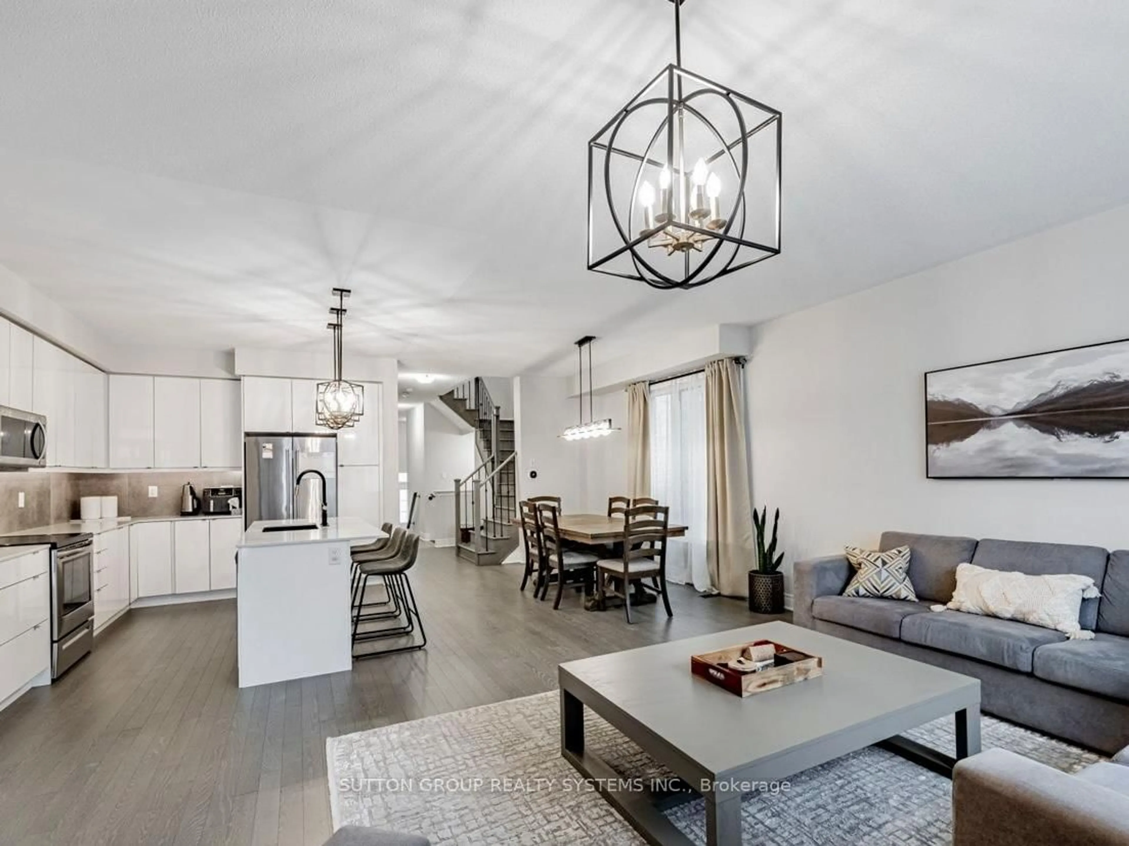 Open concept kitchen, unknown for 1338 Restivo Line, Milton Ontario L9E 1K2