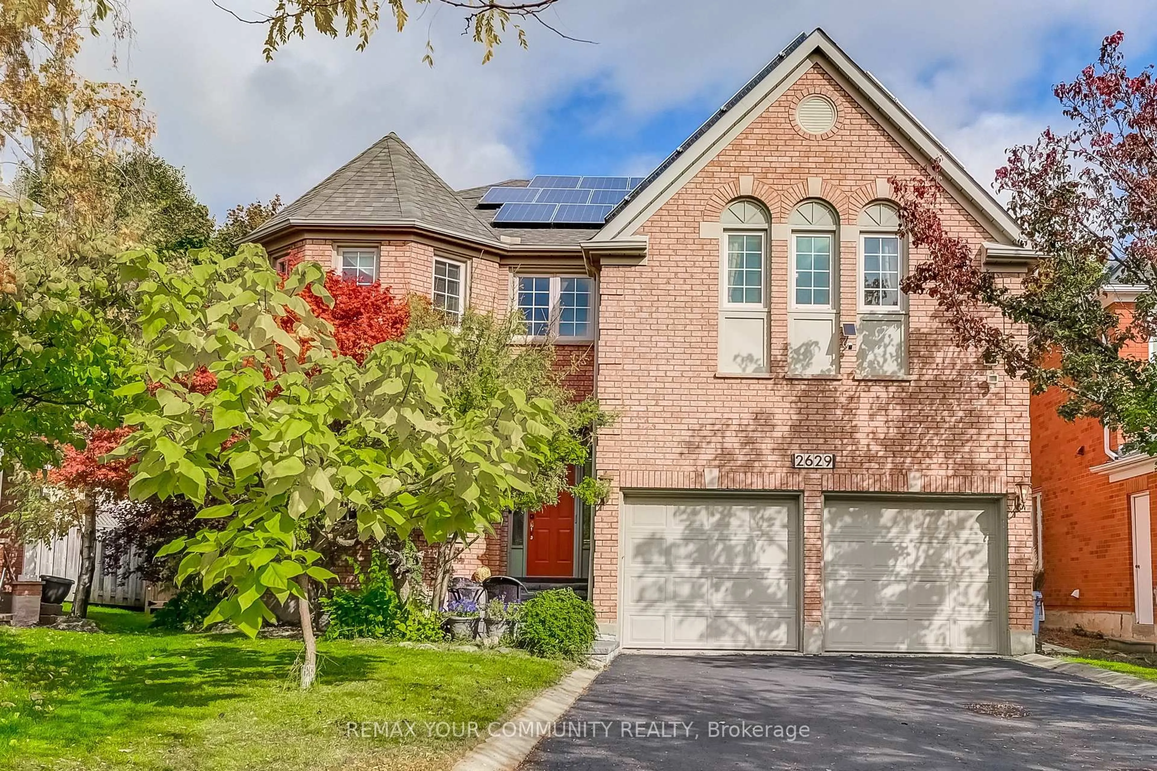 Home with brick exterior material, street for 2629 Burnford Tr, Mississauga Ontario L5M 5E1