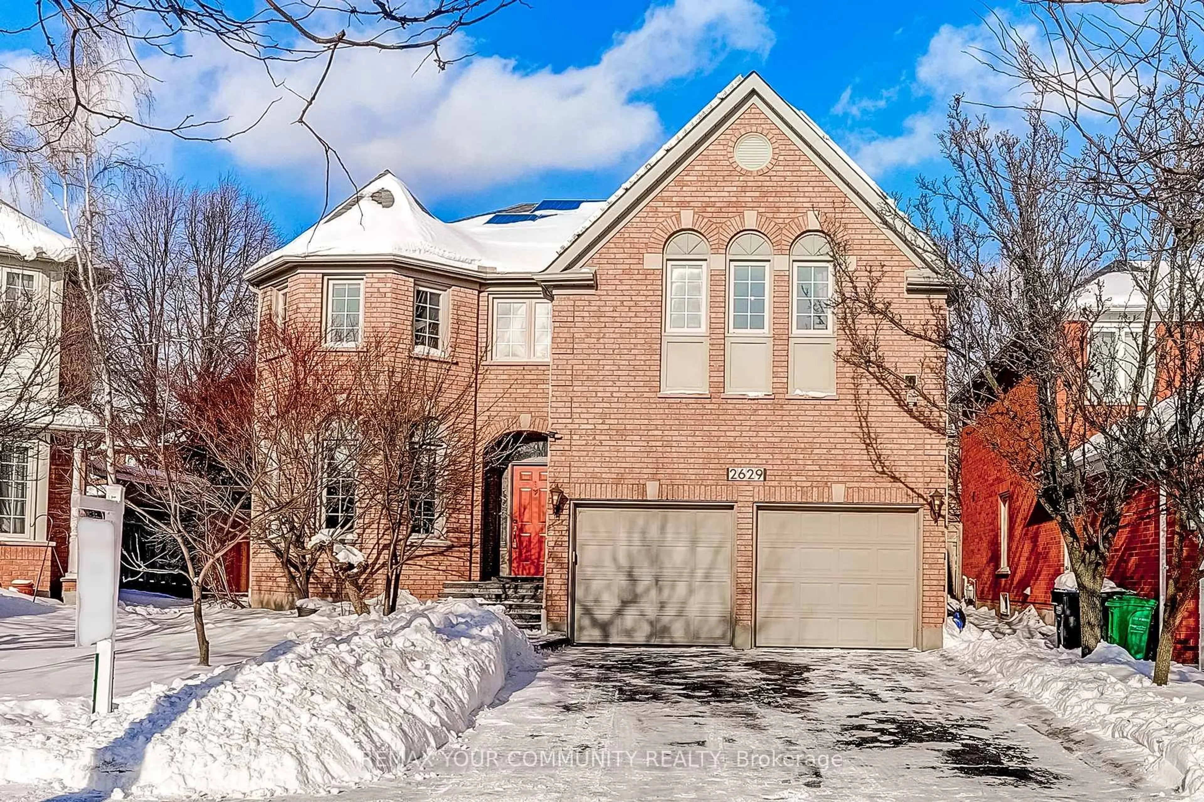 Home with brick exterior material, street for 2629 Burnford Tr, Mississauga Ontario L5M 5E1