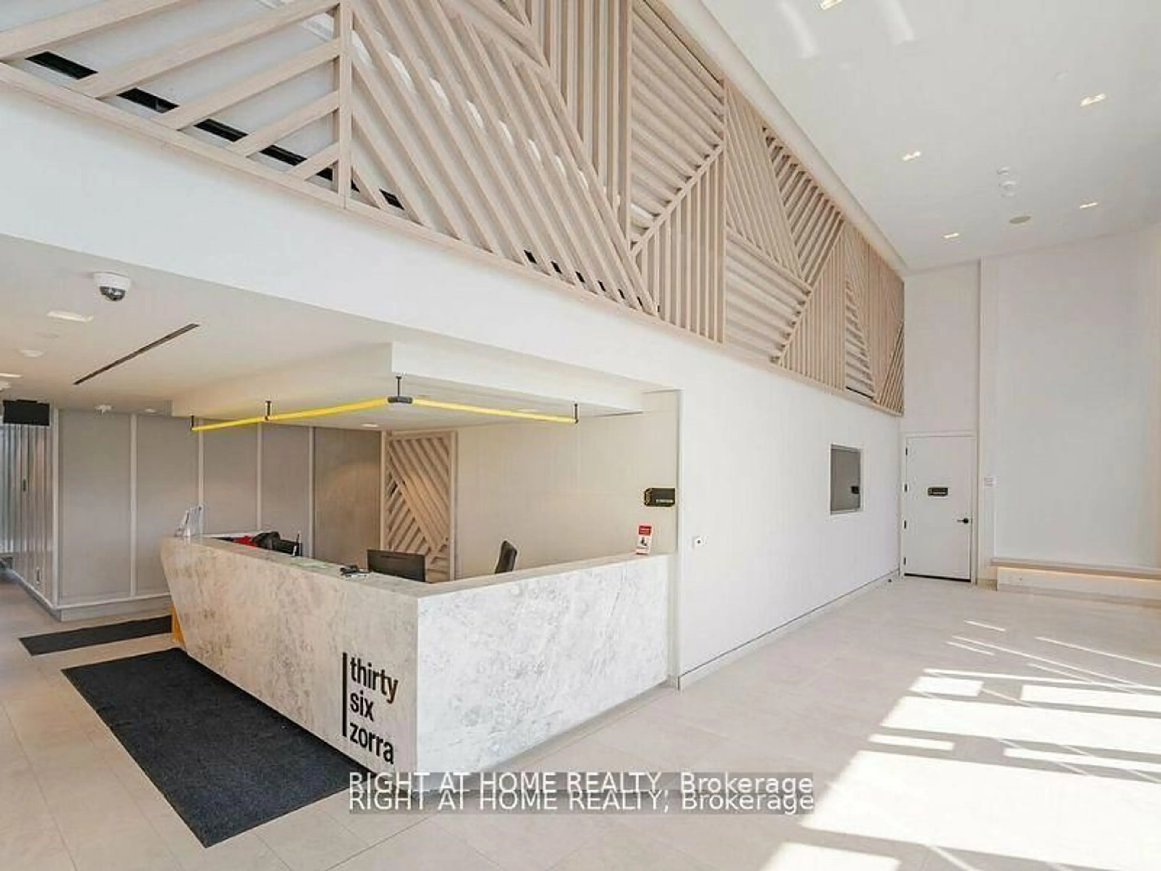 Indoor foyer for 36 Zorra St #1111, Toronto Ontario M8Z 0G5