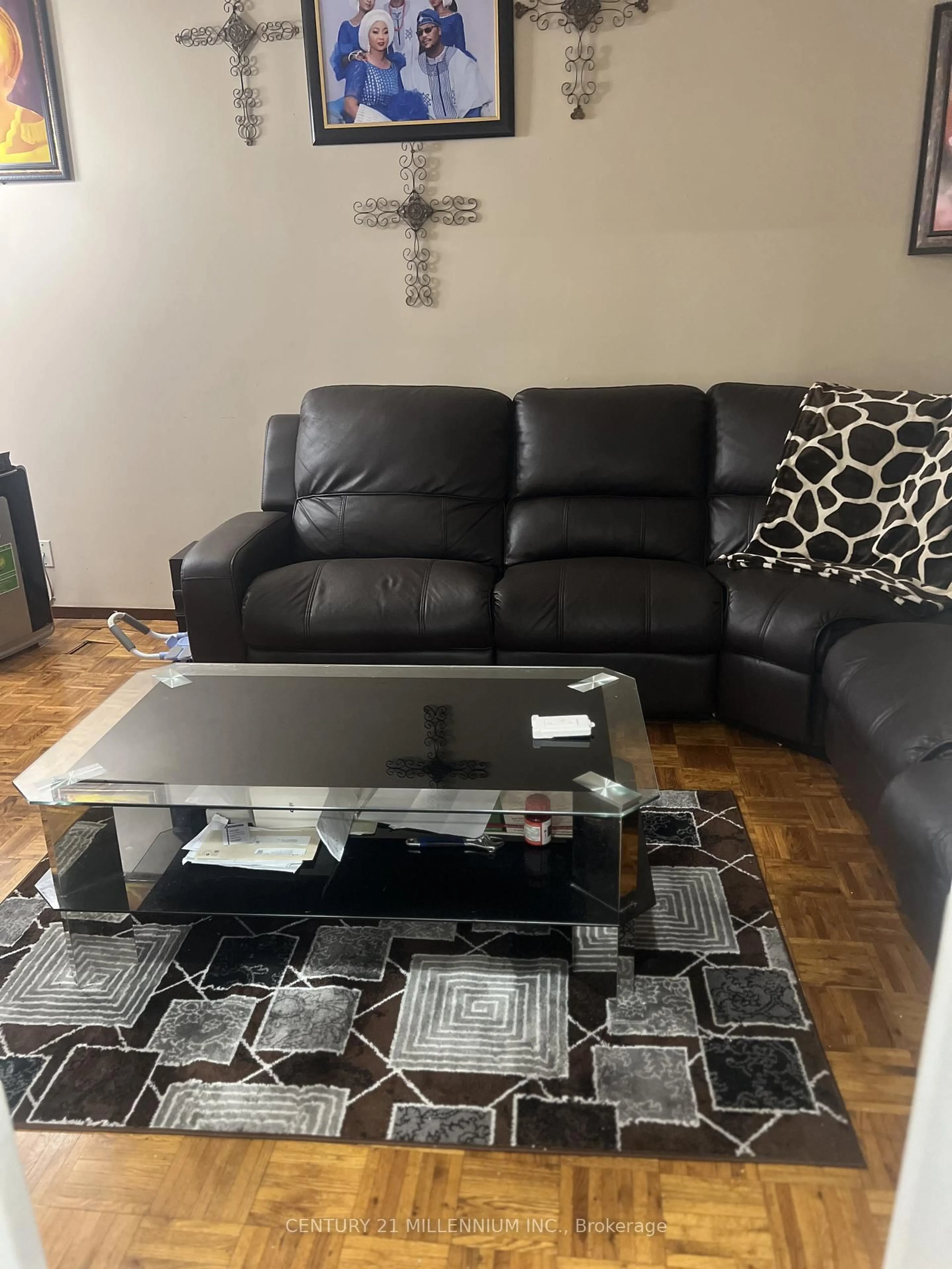 Living room with furniture, unknown for 175 Vodden St, Brampton Ontario L6X 2W8