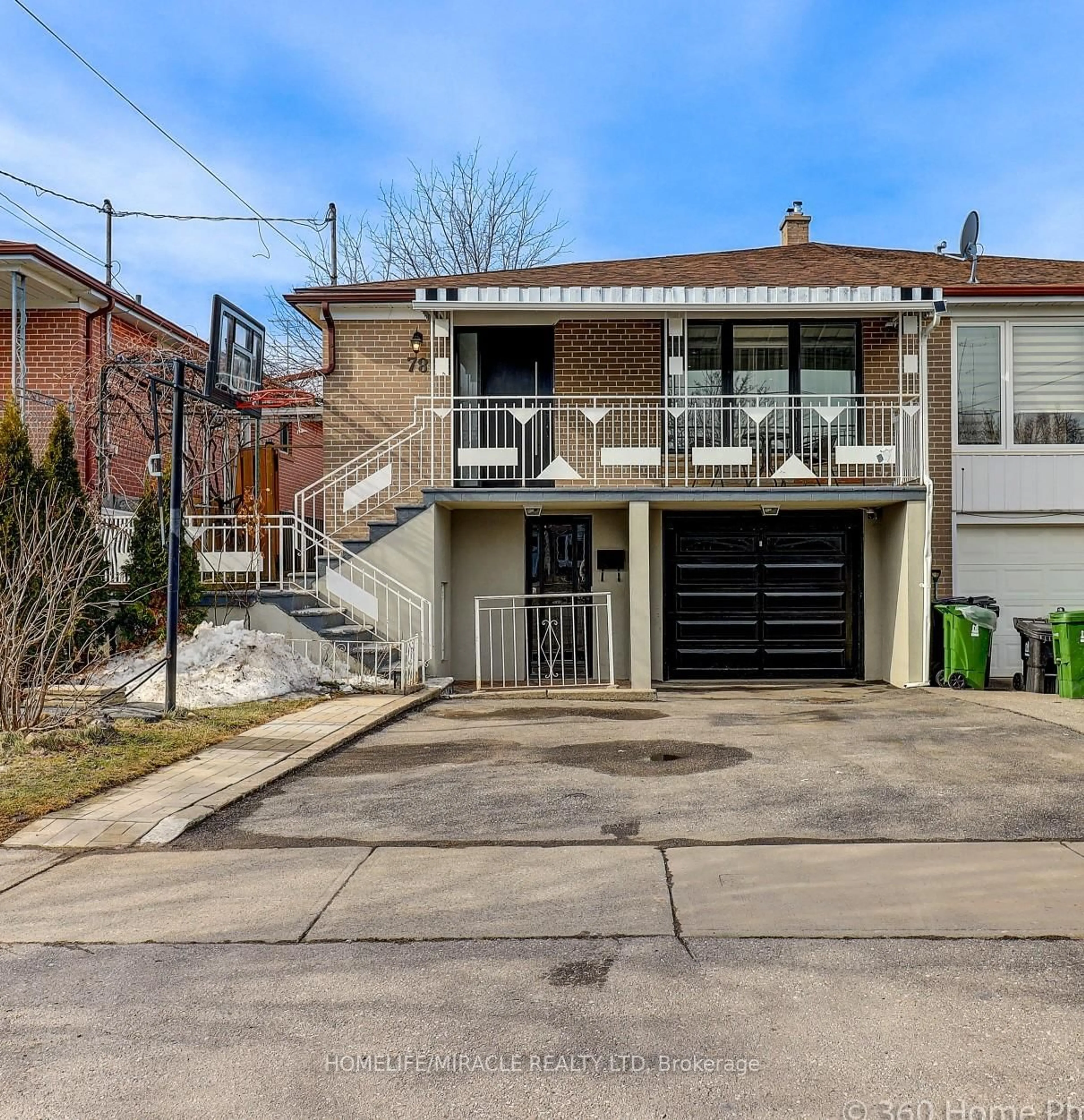 Home with brick exterior material, street for 78 Cherrylawn Ave, Toronto Ontario M9L 2B5