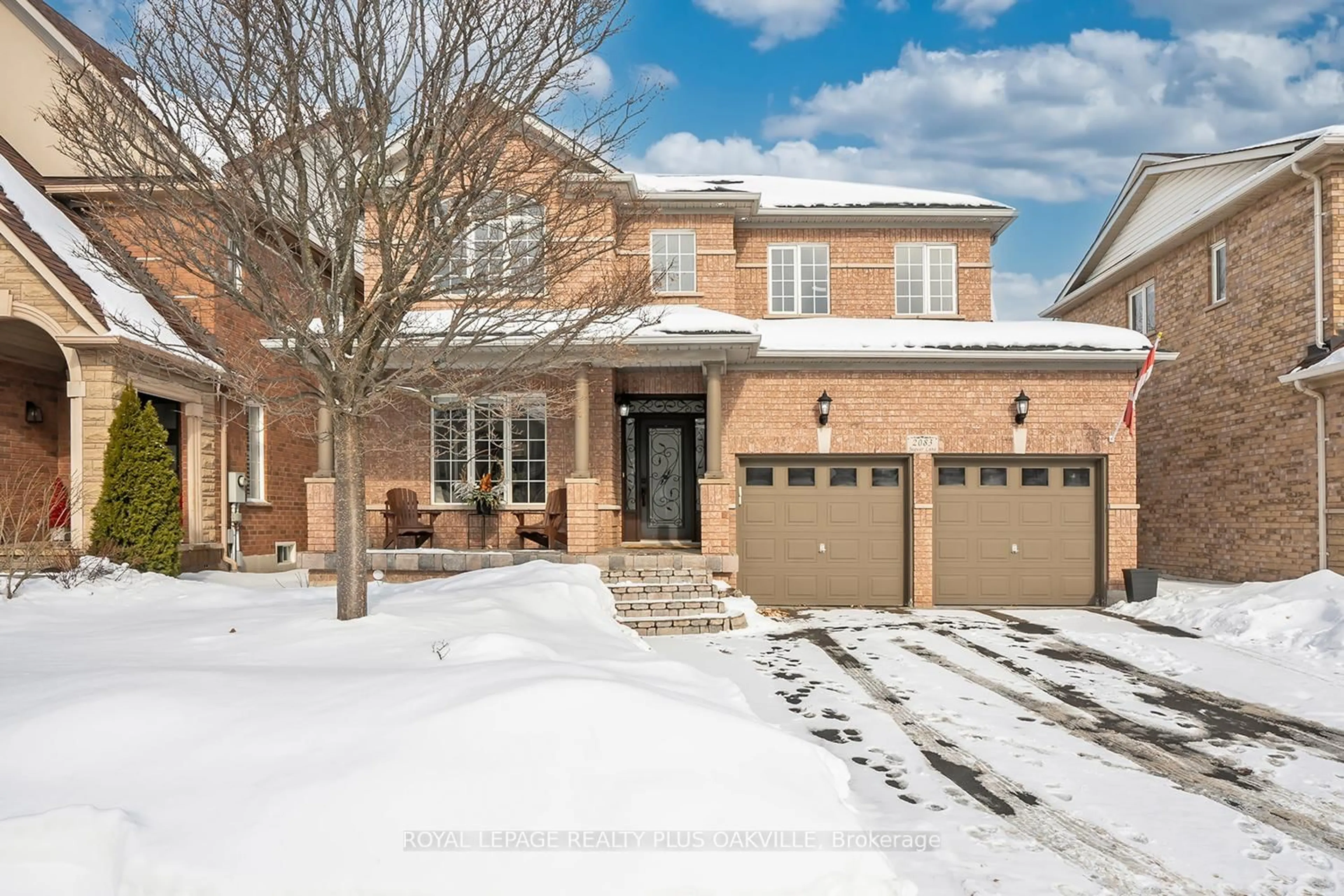 Home with brick exterior material, street for 2083 Jaguar Lane, Oakville Ontario L6M 4R5