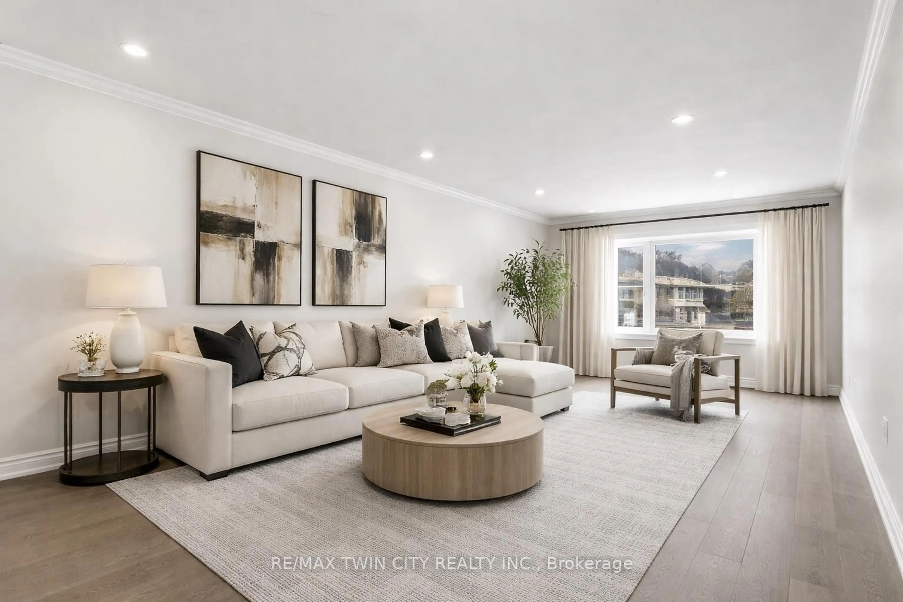 Living room with furniture, unknown for 25 Seaborn Rd, Brampton Ontario L6V 2B8