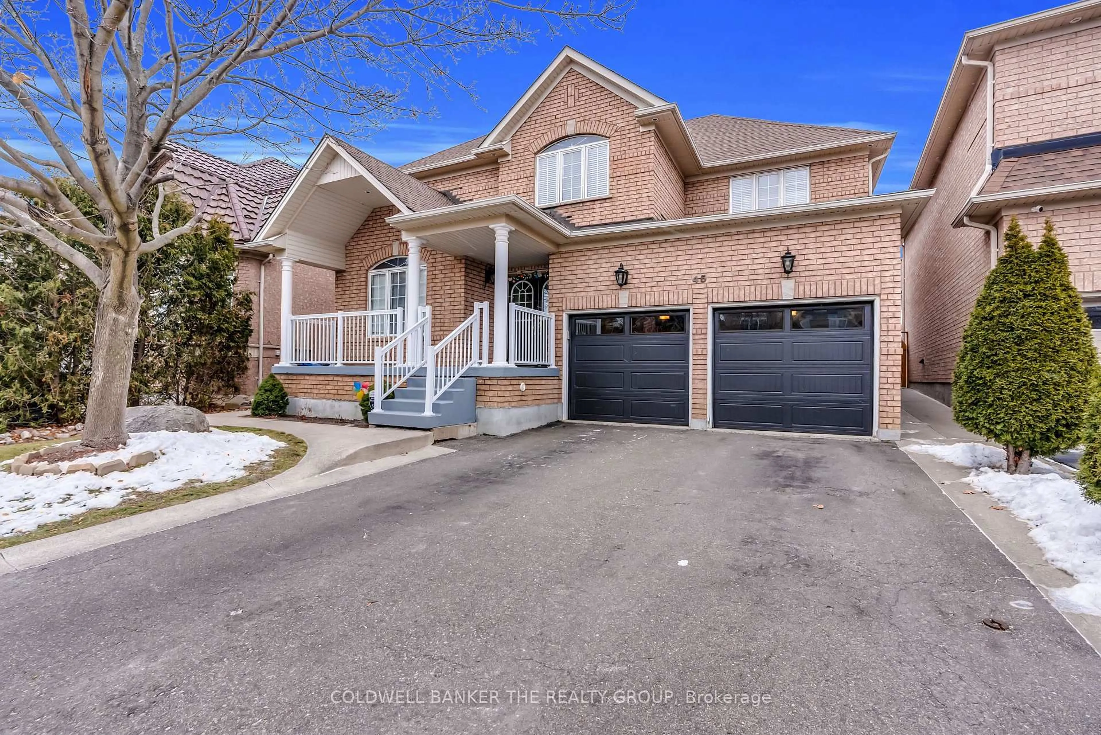 Home with brick exterior material, street for 45 Heatherdale Dr, Brampton Ontario L7A 2H4