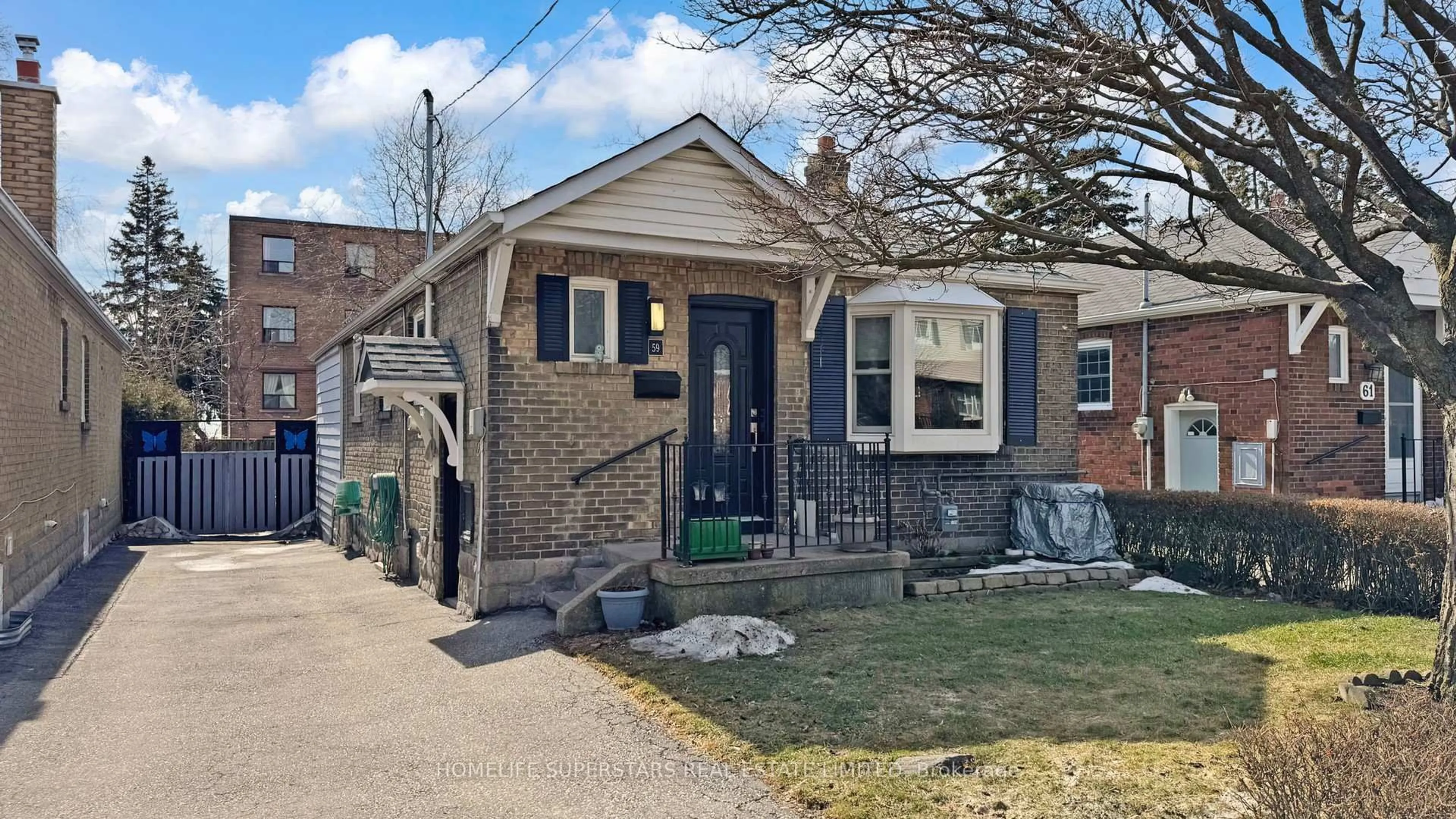 Home with brick exterior material, street for 59 ALBANI St, Toronto Ontario M8V 1X3