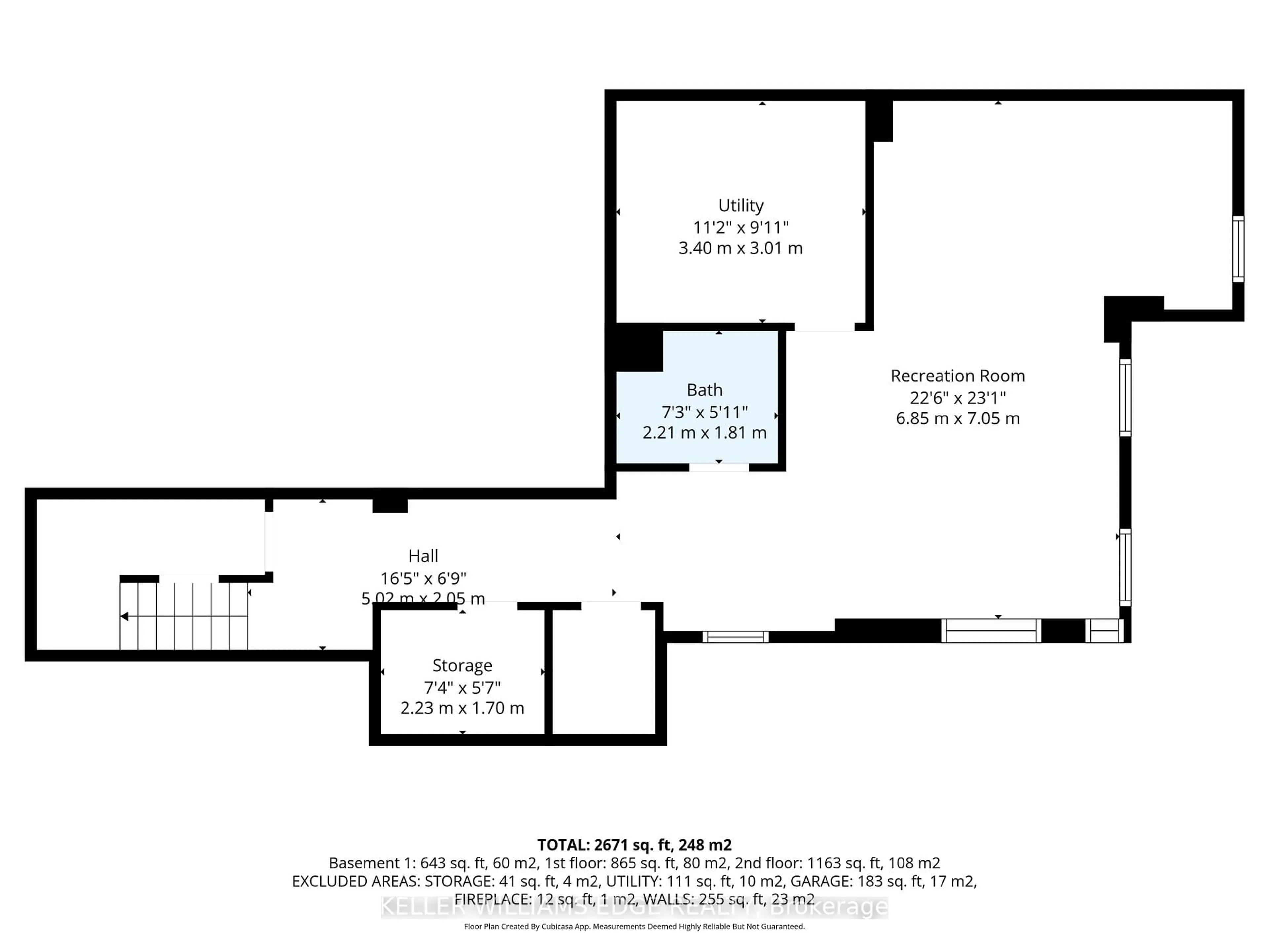 Floor plan for 132 Settlers Rd, Oakville Ontario L6H 0Y3