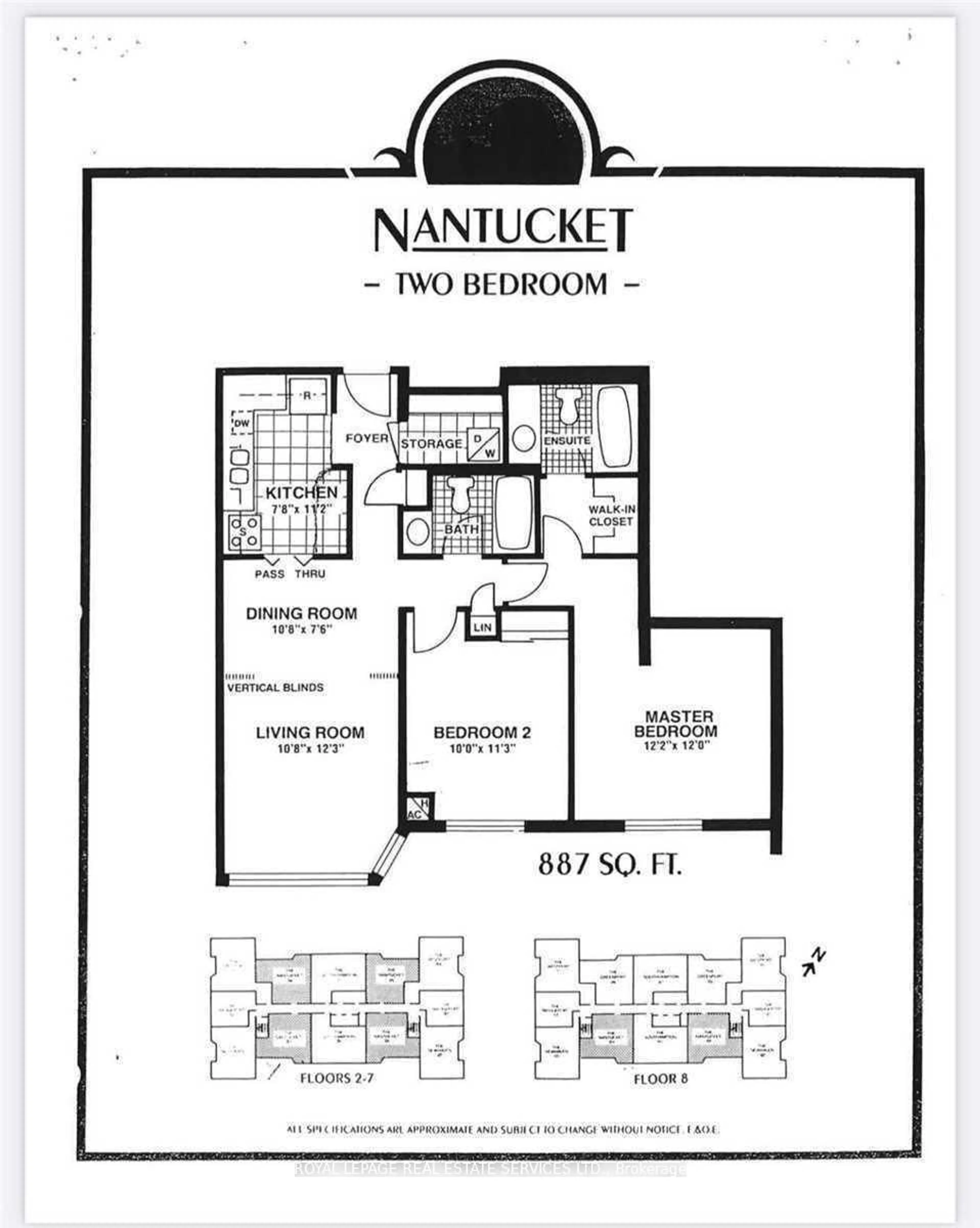 Floor plan for 1110 Walden Circ #709, Mississauga Ontario L5J 4R3