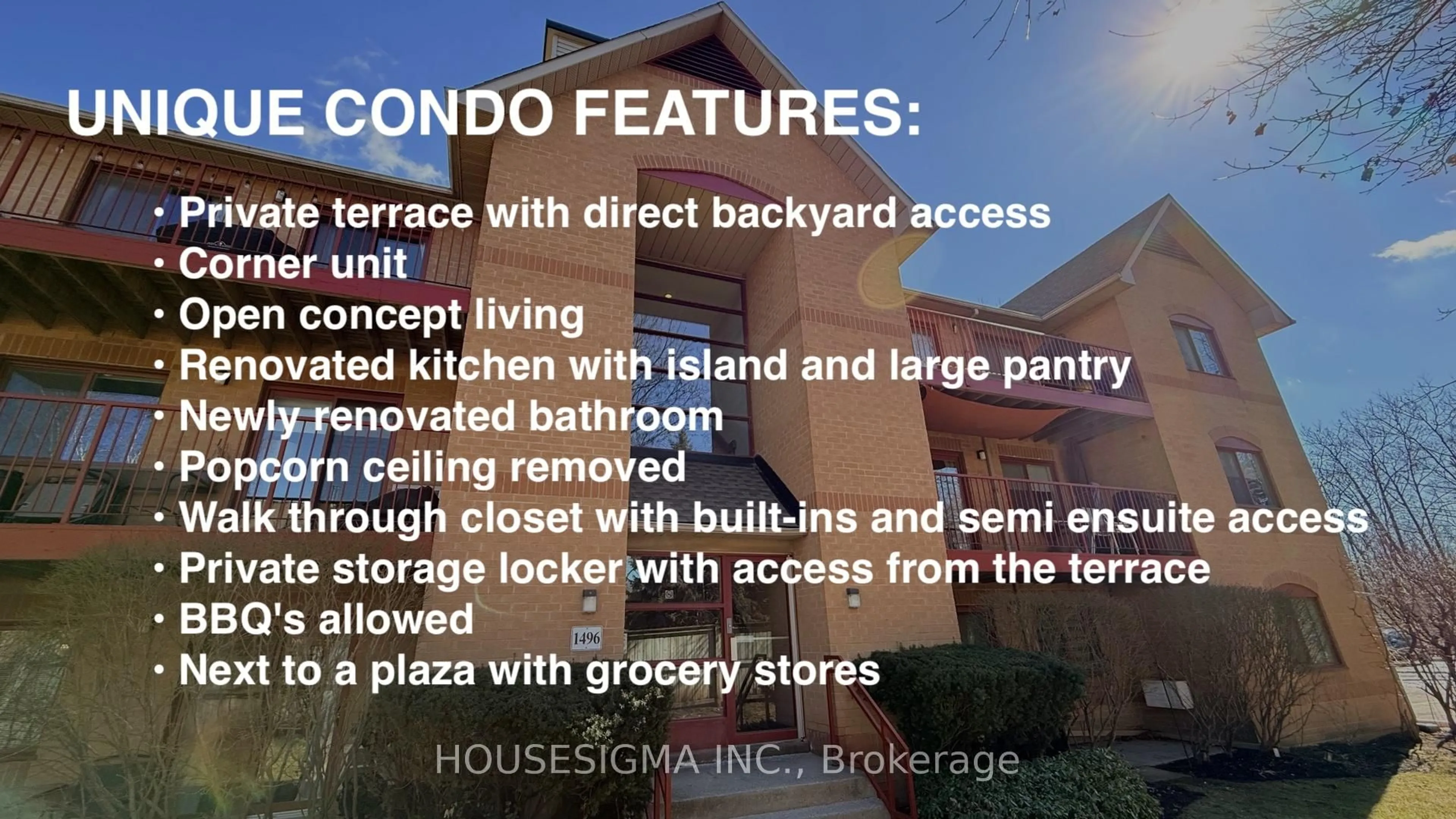 Home with brick exterior material, building for 1496 Pilgrims Way #114, Oakville Ontario L6M 3G9