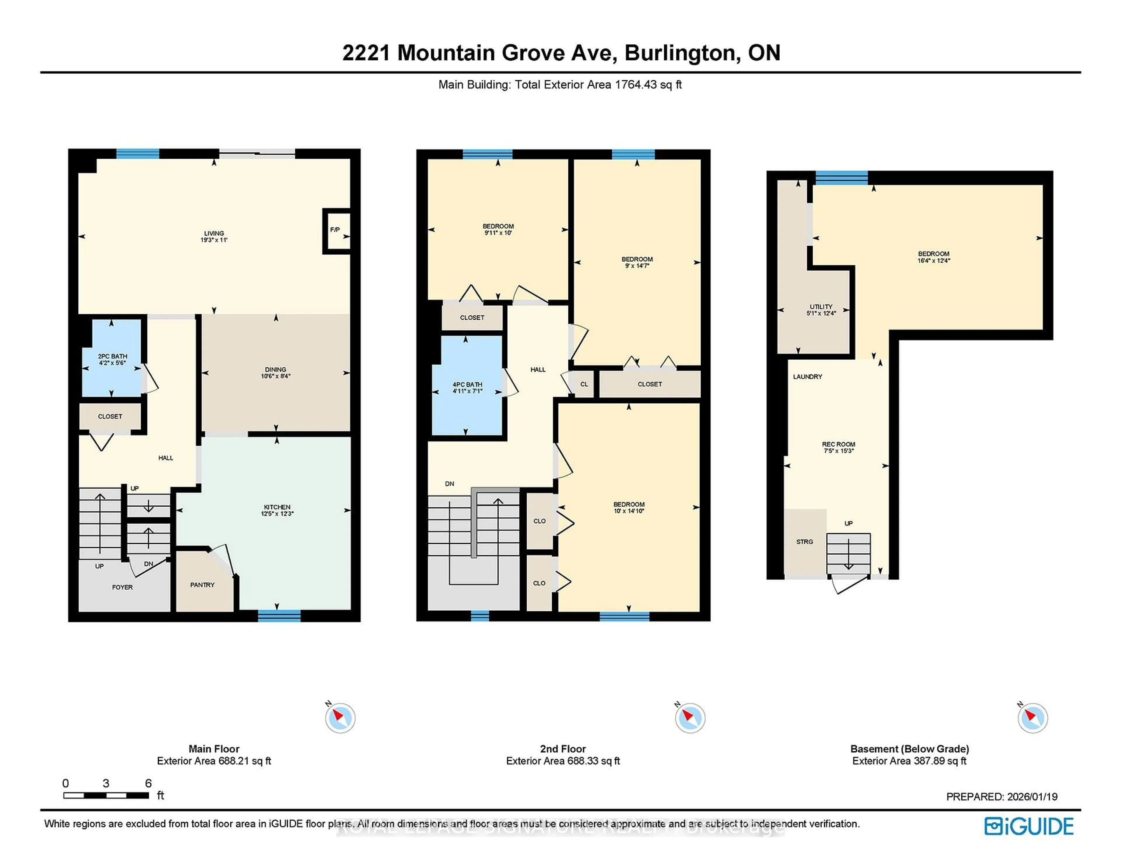 Floor plan for 2221 Mountain Grove Ave #20, Burlington Ontario L7P 2H8