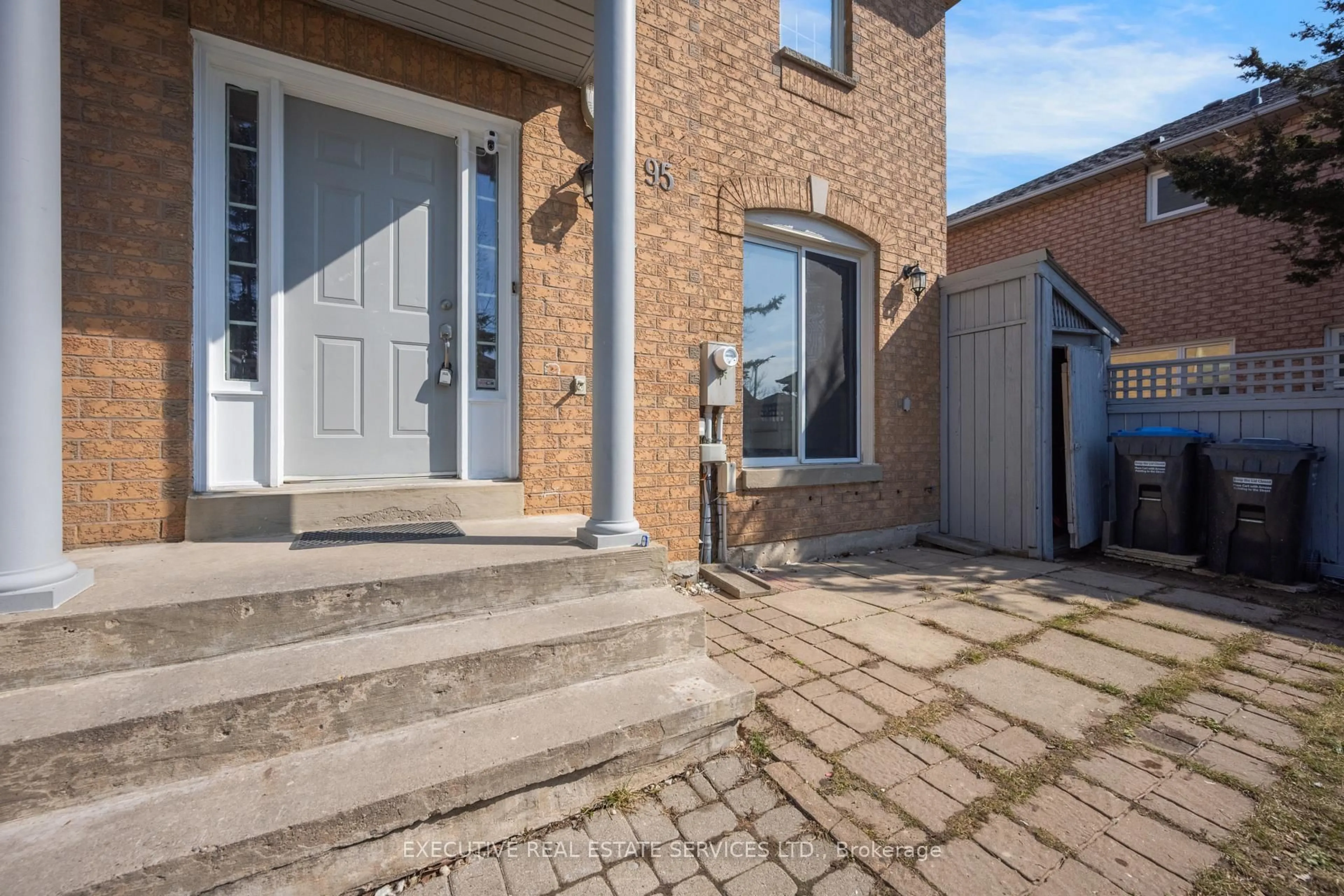 Home with brick exterior material, street for 95 Yellow Brick Rd, Brampton Ontario L6V 4K7