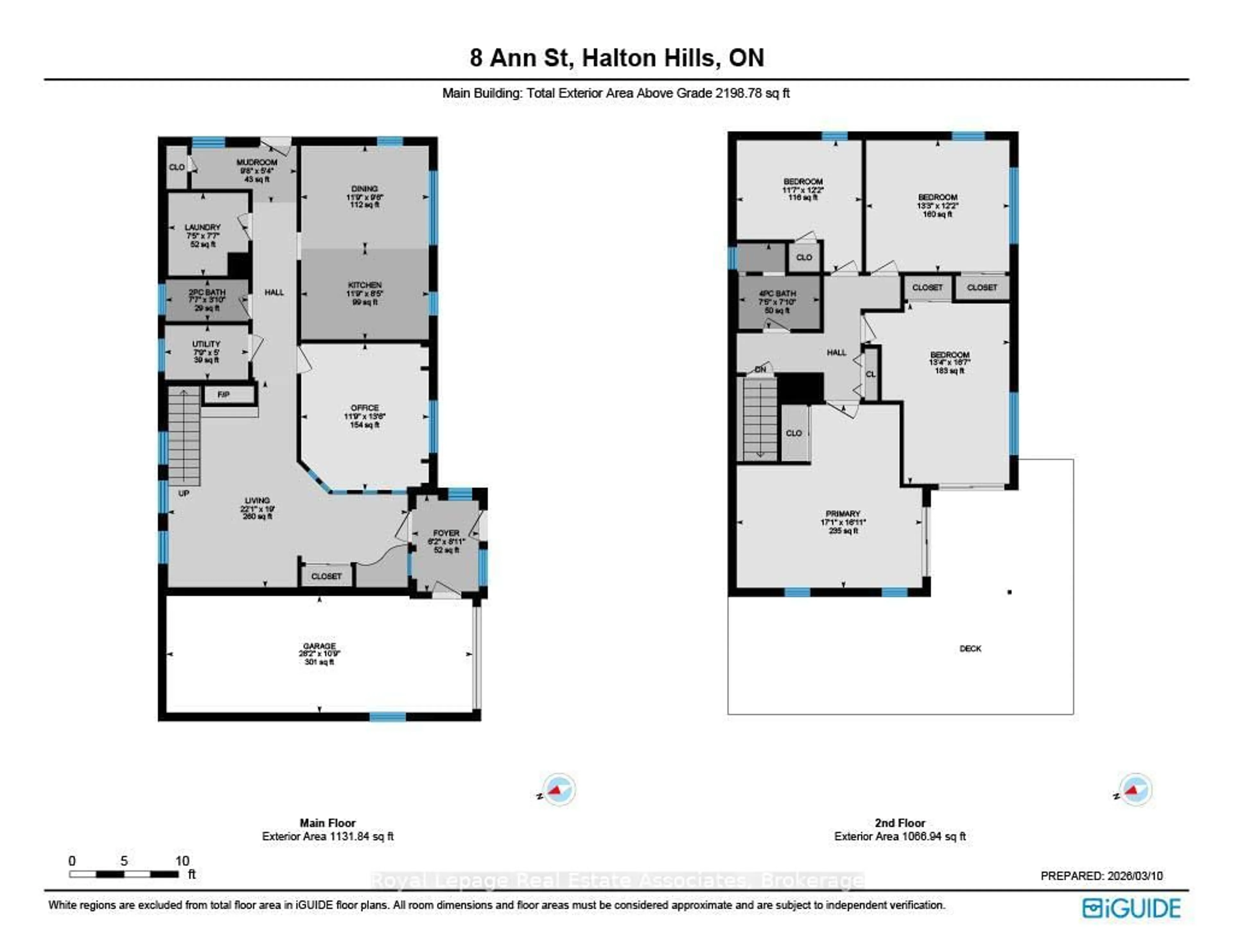 Floor plan for 8 Ann St, Halton Hills Ontario L7G 2V2