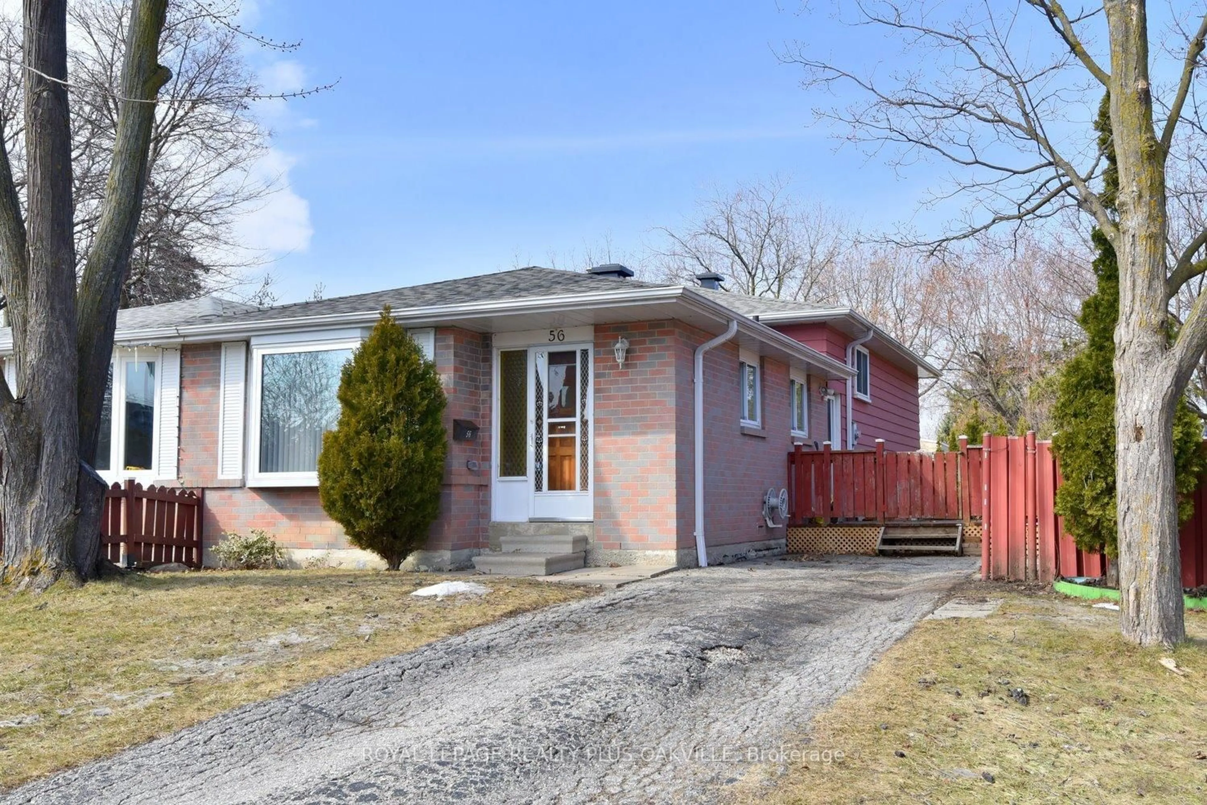 Home with brick exterior material, street for 56 Greenbriar Rd, Brampton Ontario L6S 2A3