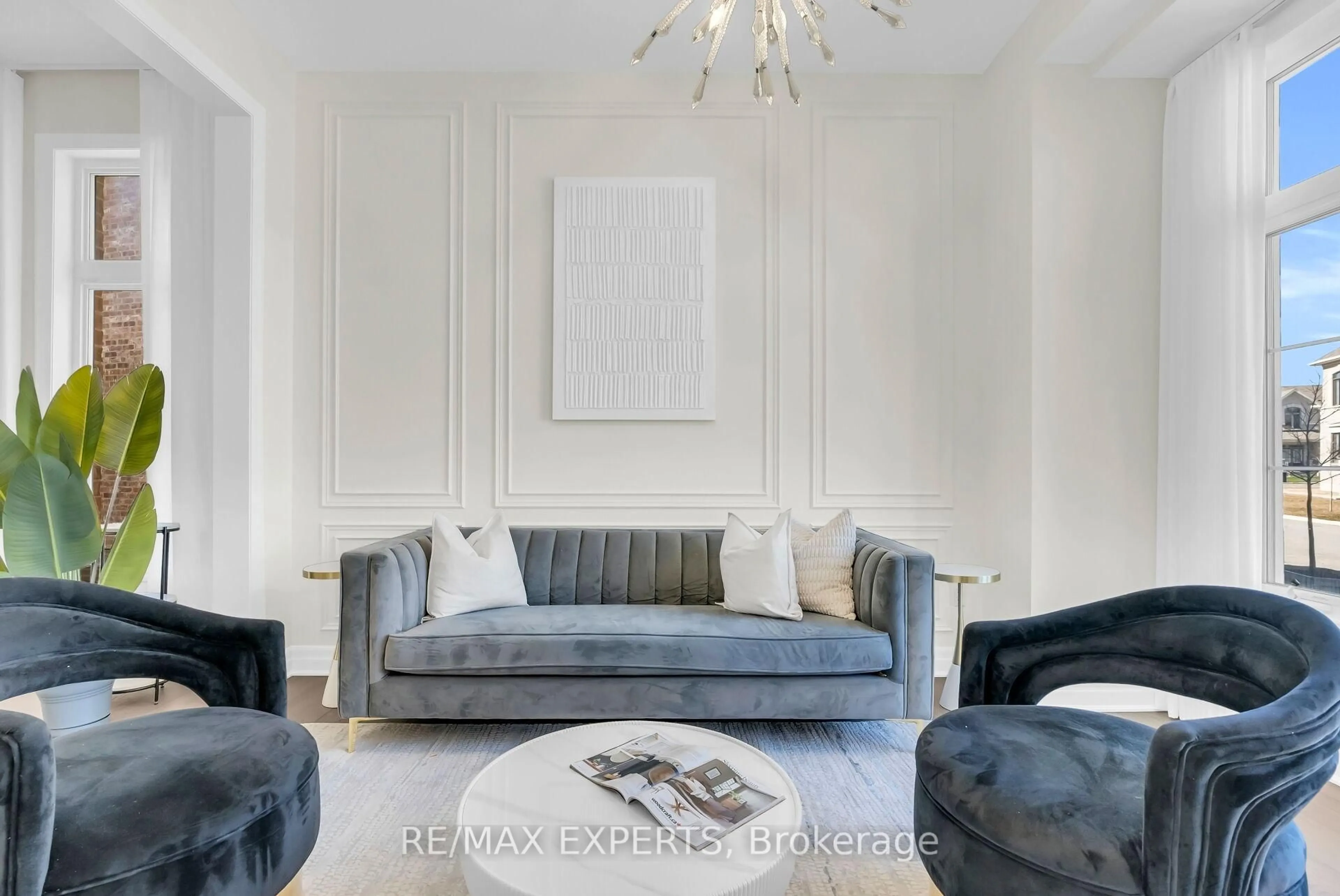 Living room with furniture, unknown for 849 Magnolia Terr, Milton Ontario L9E 1R2