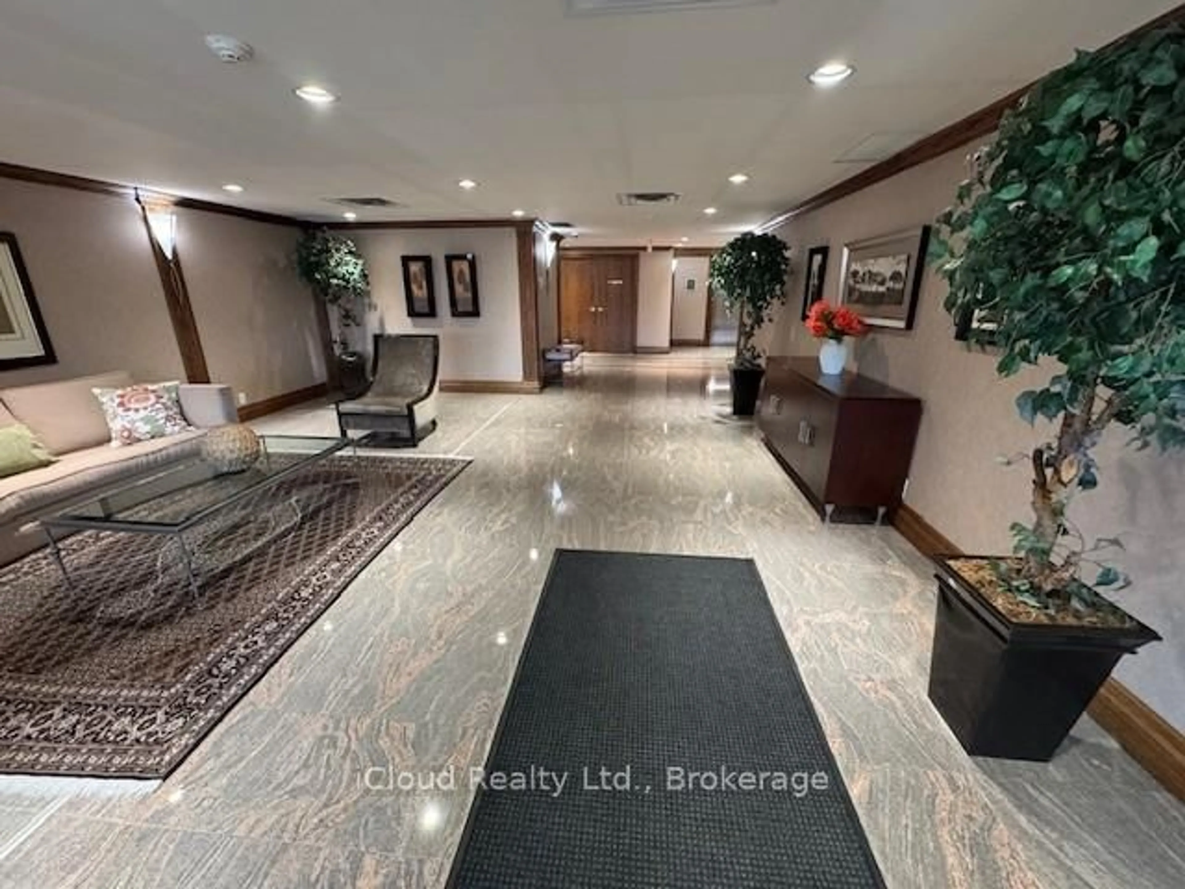 Lobby for 65 Via Rosedale Way #301, Brampton Ontario L6R 3N8
