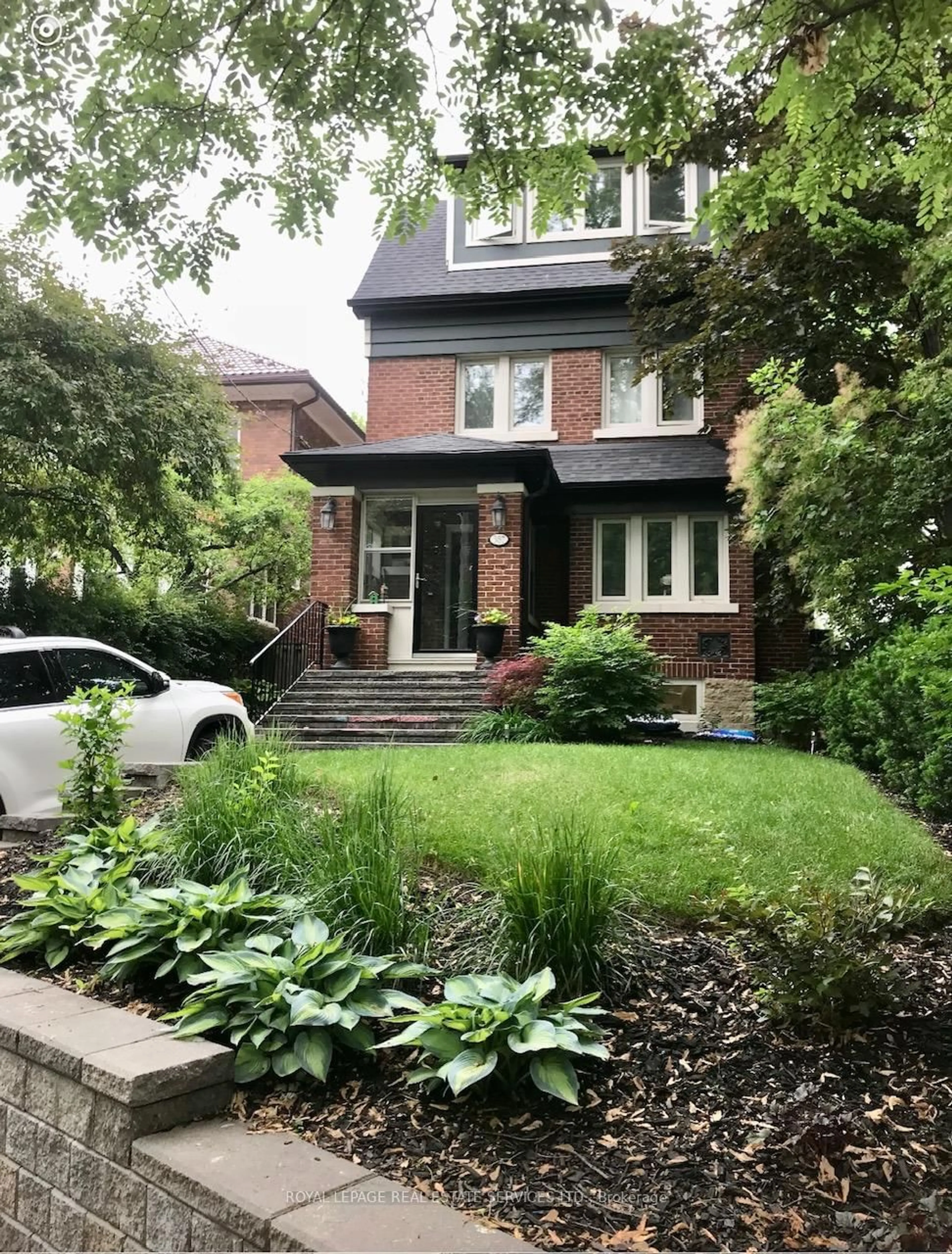 Home with brick exterior material, street for 387 Kennedy Ave, Toronto Ontario M6P 3C5
