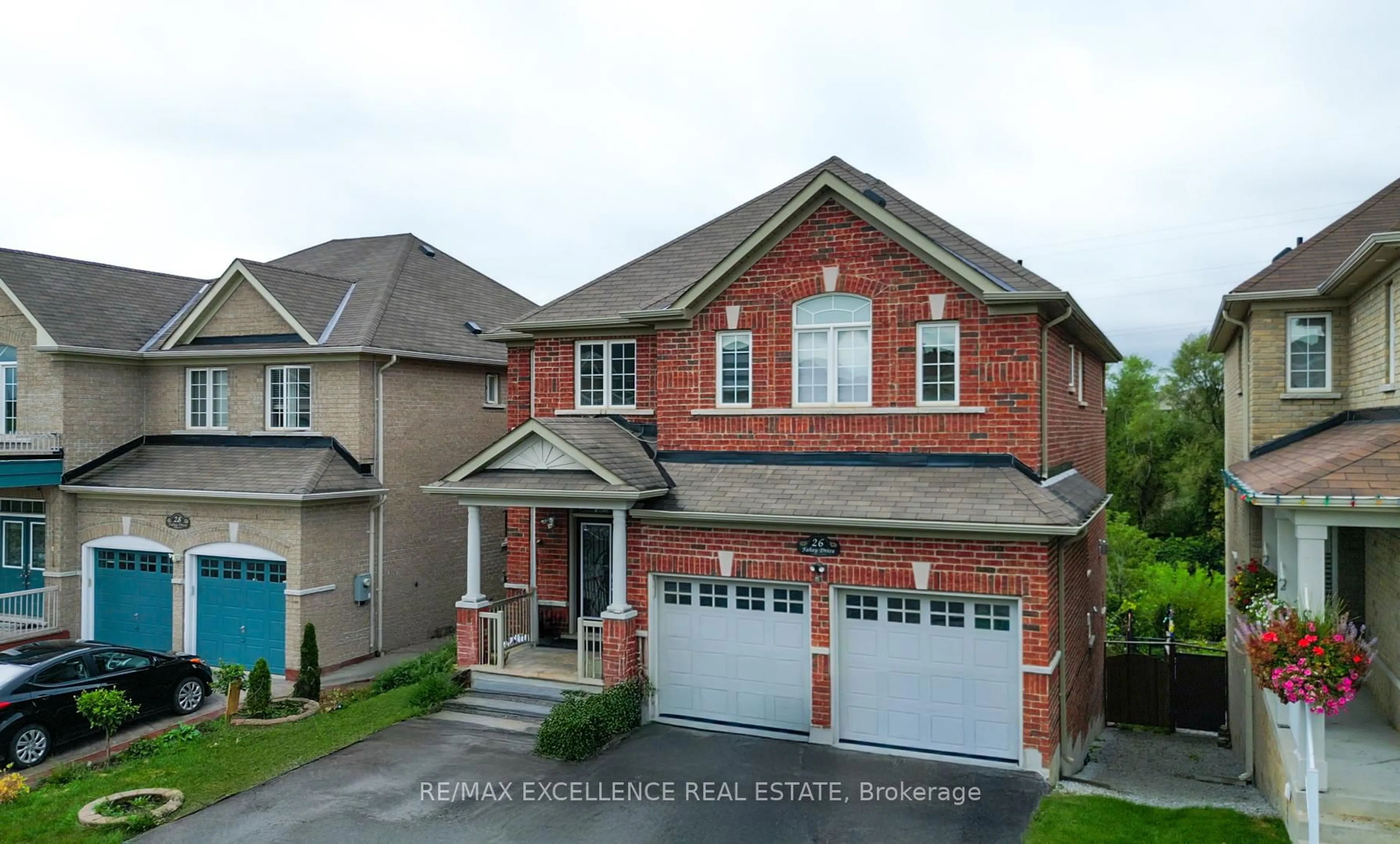 Home with brick exterior material, street for 26 Fahey Dr, Brampton Ontario L6Y 0N7