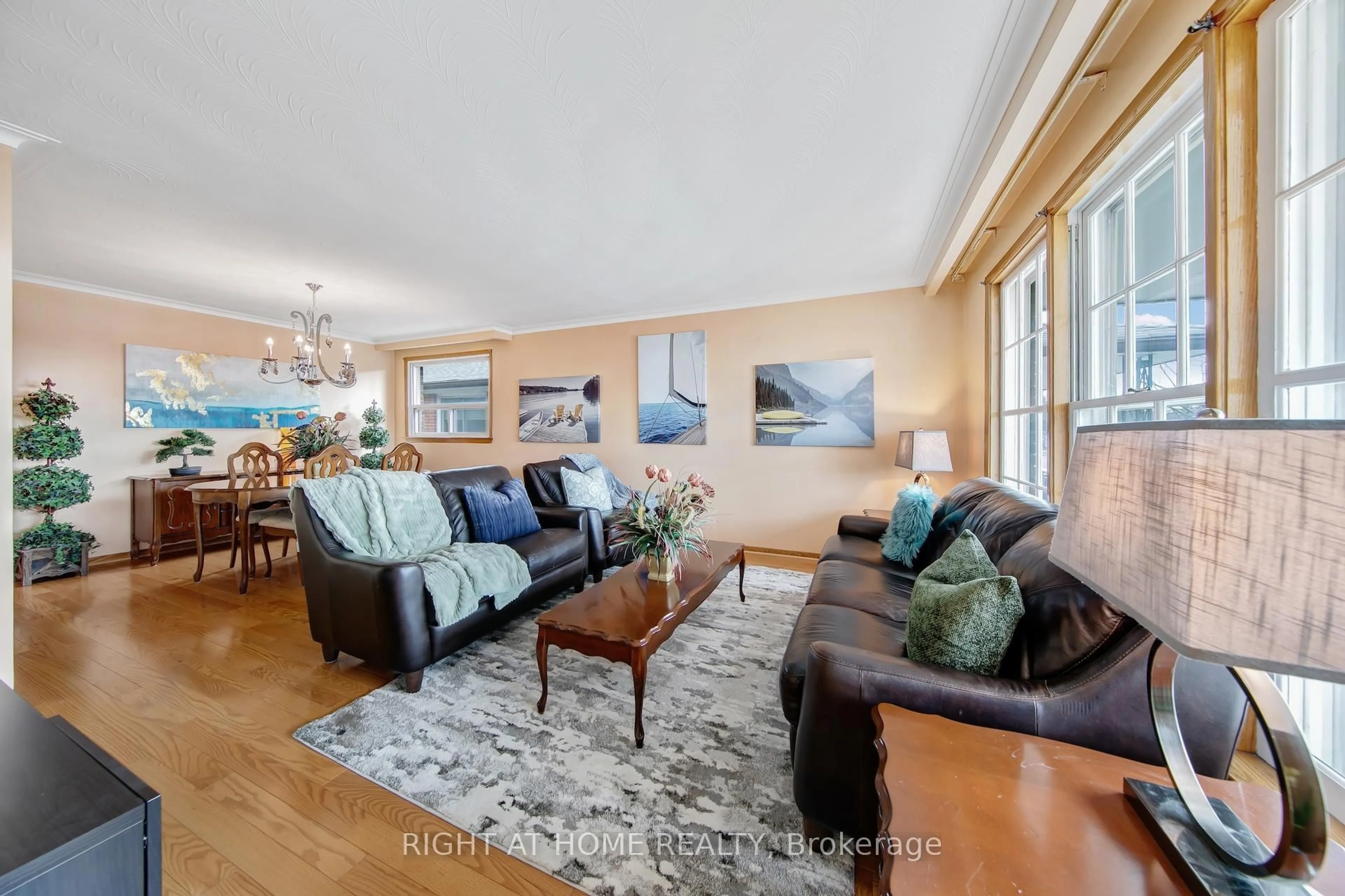 Living room with furniture, unknown for 234 Maple Leaf Dr, Toronto Ontario M6L 1P1