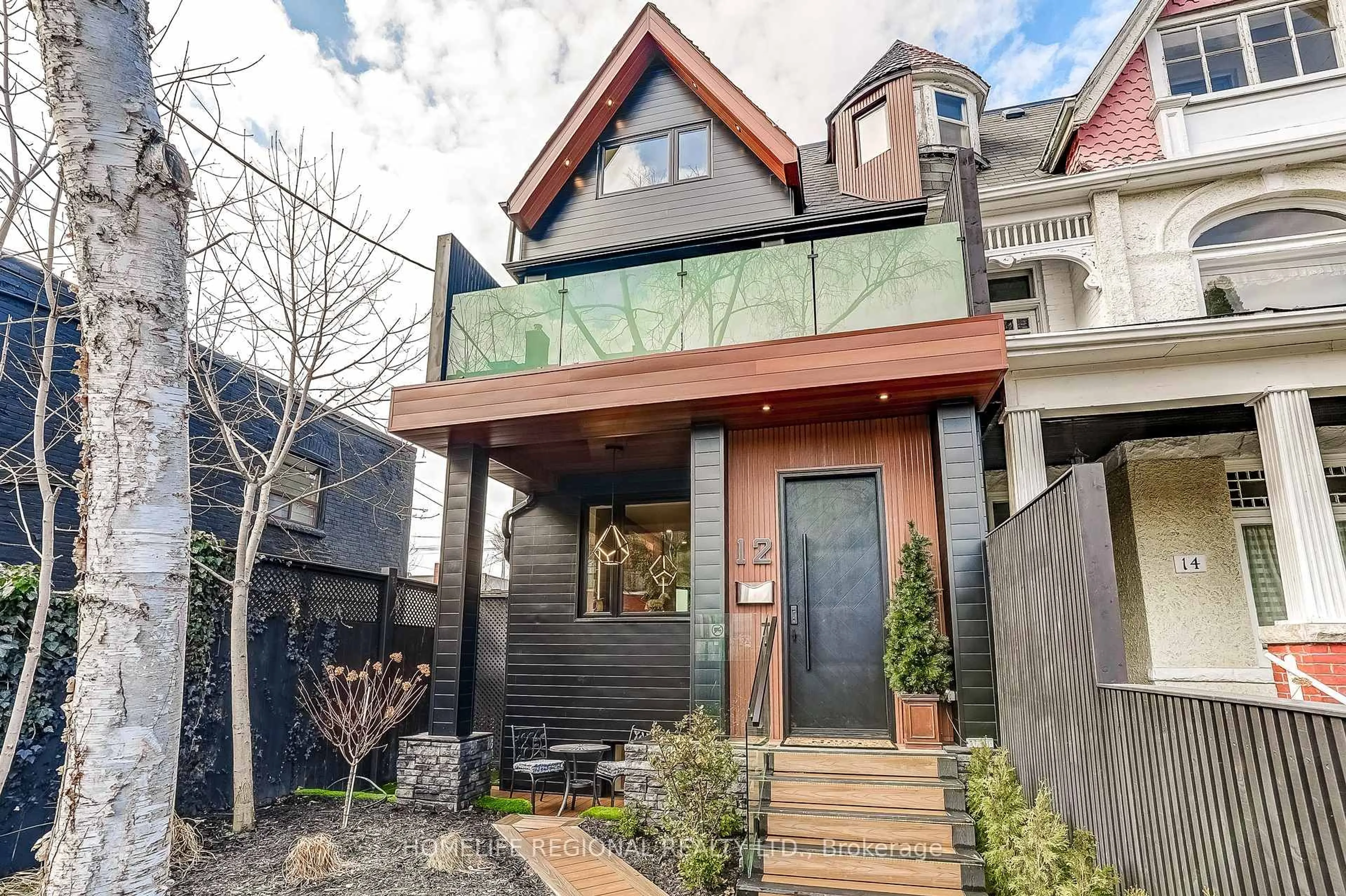 Home with brick exterior material, street for 12 Macdonell Ave, Toronto Ontario M6R 2A2