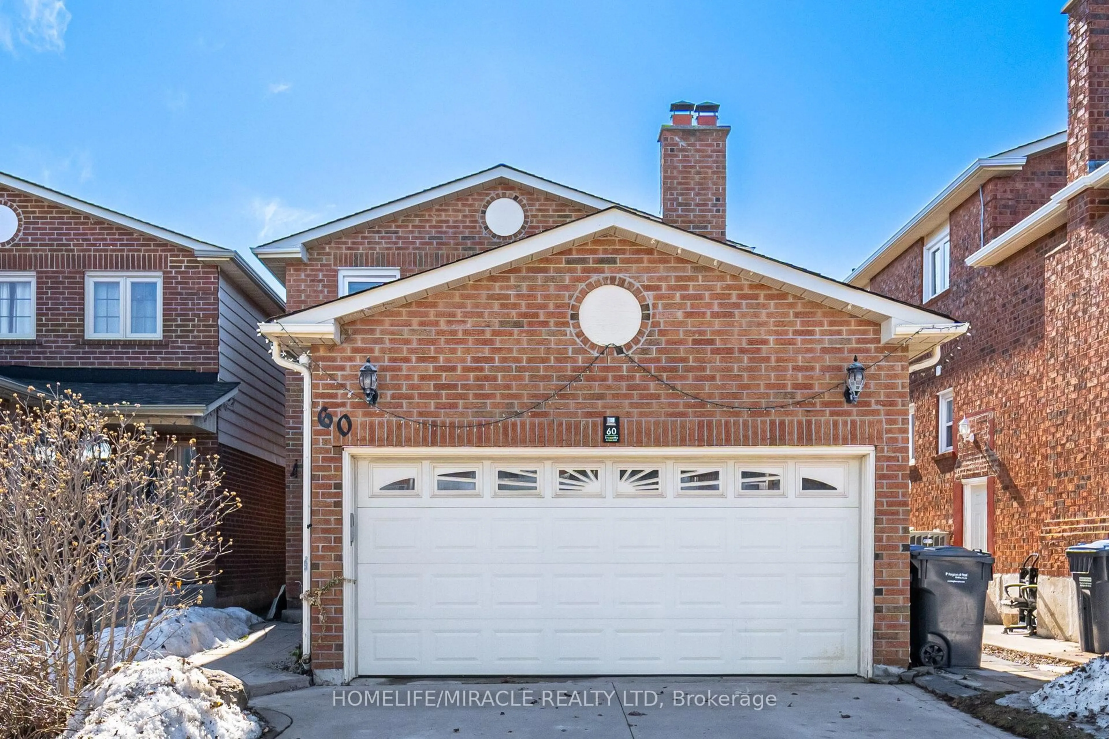 Home with brick exterior material, street for 60 Trewartha Cres, Brampton Ontario L6Z 1X4