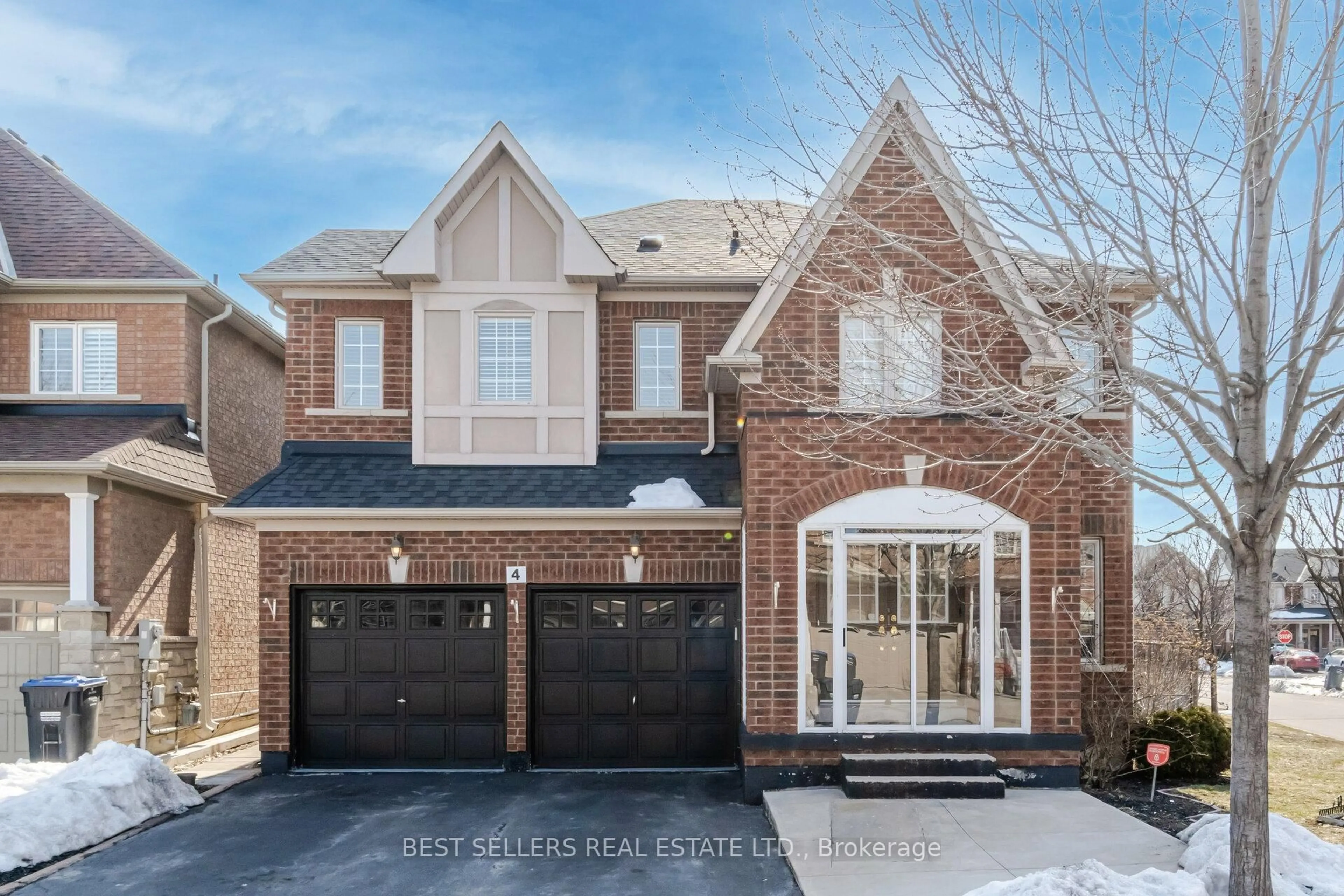 Home with brick exterior material, street for 4 Beresford Cres, Brampton Ontario L6P 2M3