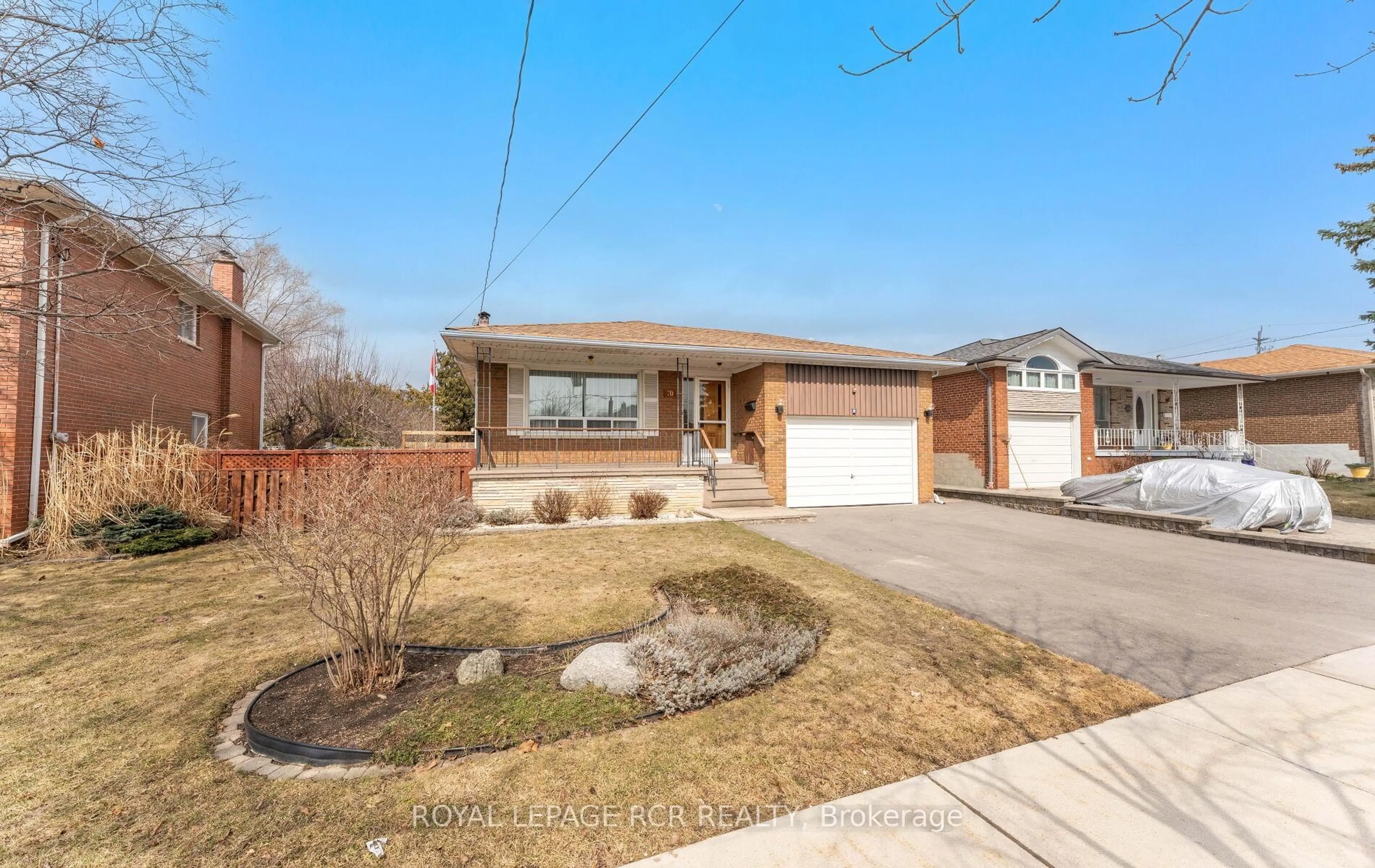 Home with brick exterior material, street for 10 West Wareside Rd, Toronto Ontario M9C 3J1