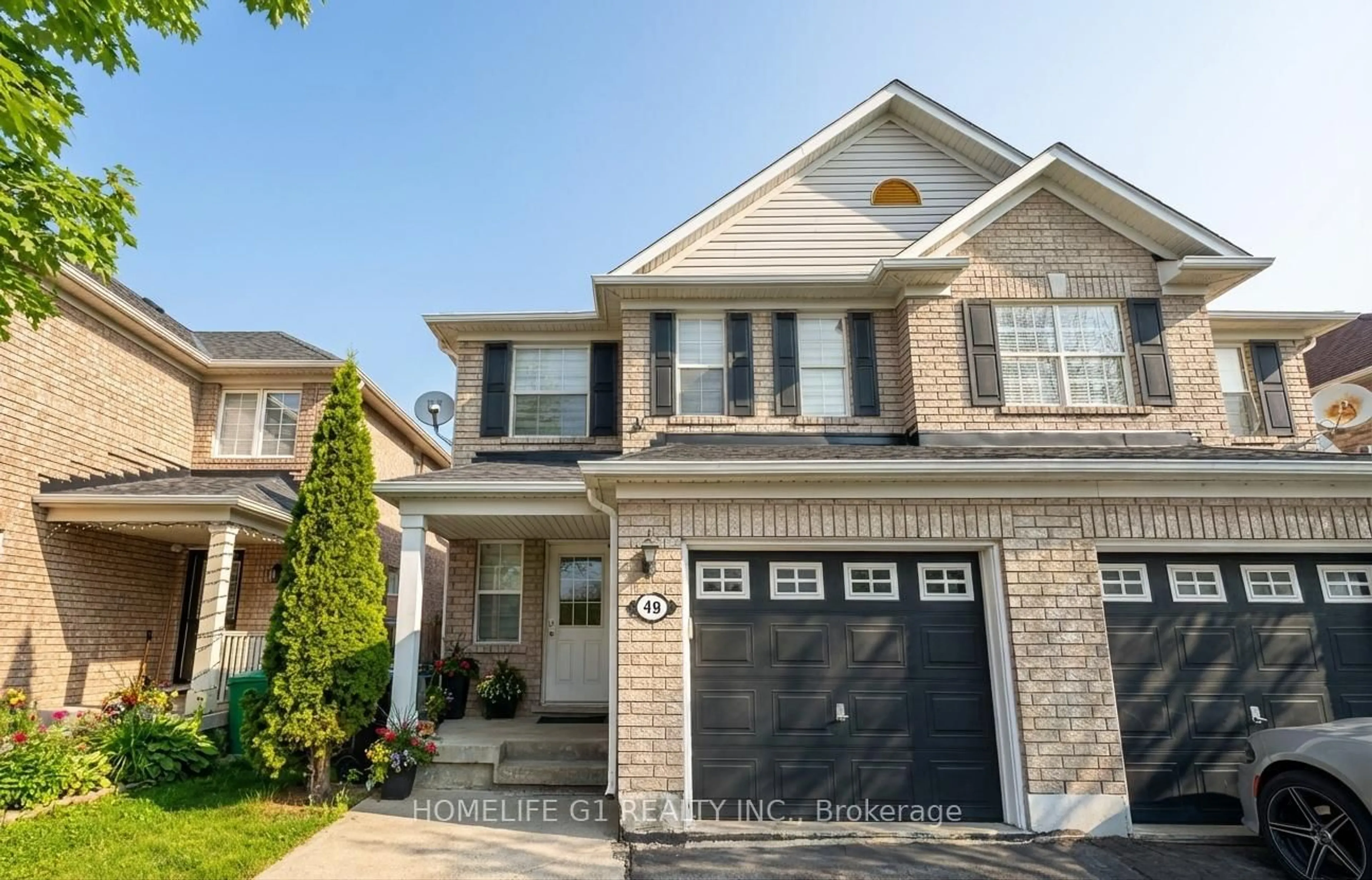 Home with brick exterior material, street for 49 Eastway St, Brampton Ontario L6S 6L9