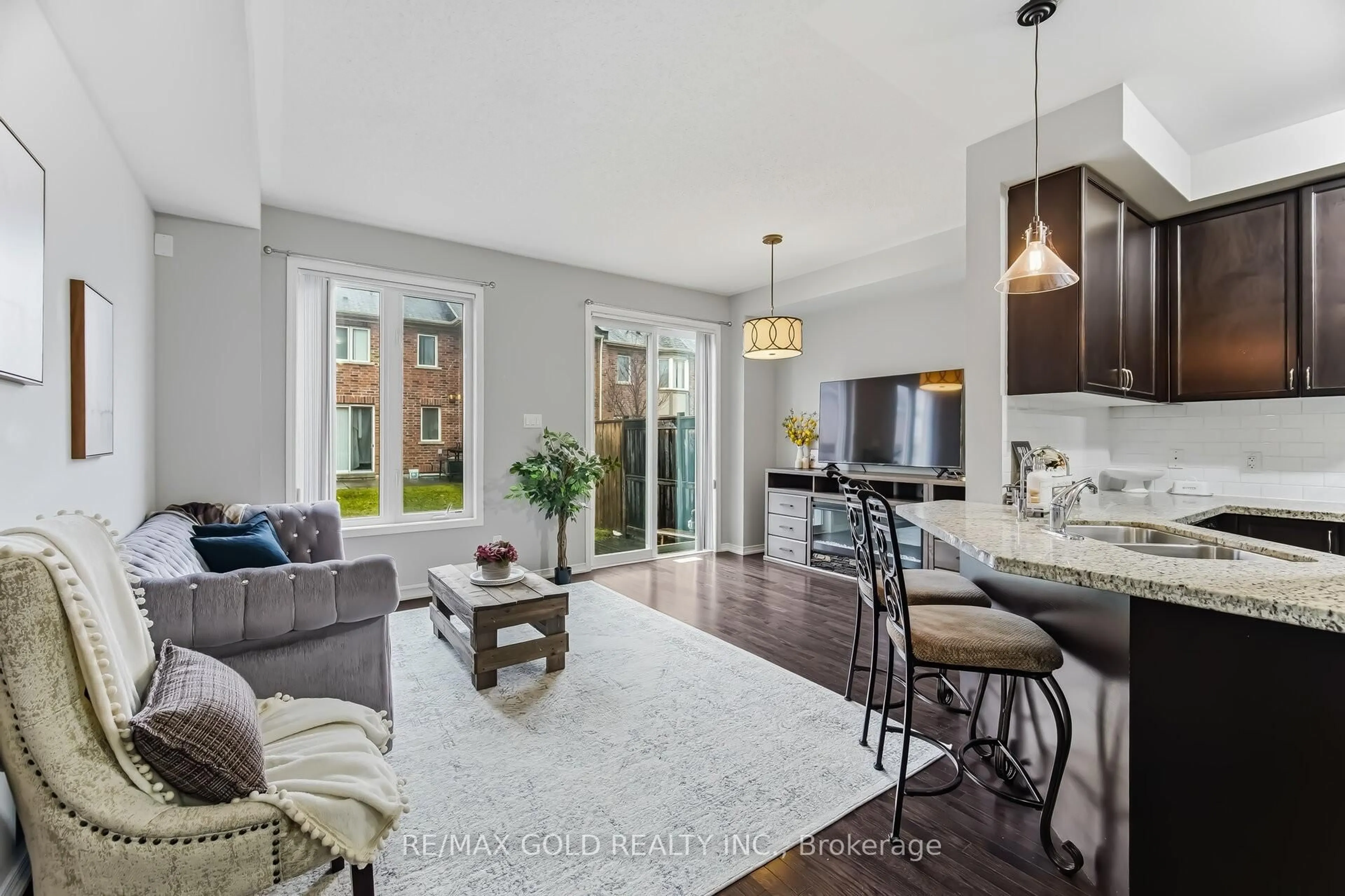 Living room with furniture, unknown for 57 Utopia Way, Brampton Ontario L6P 4A5