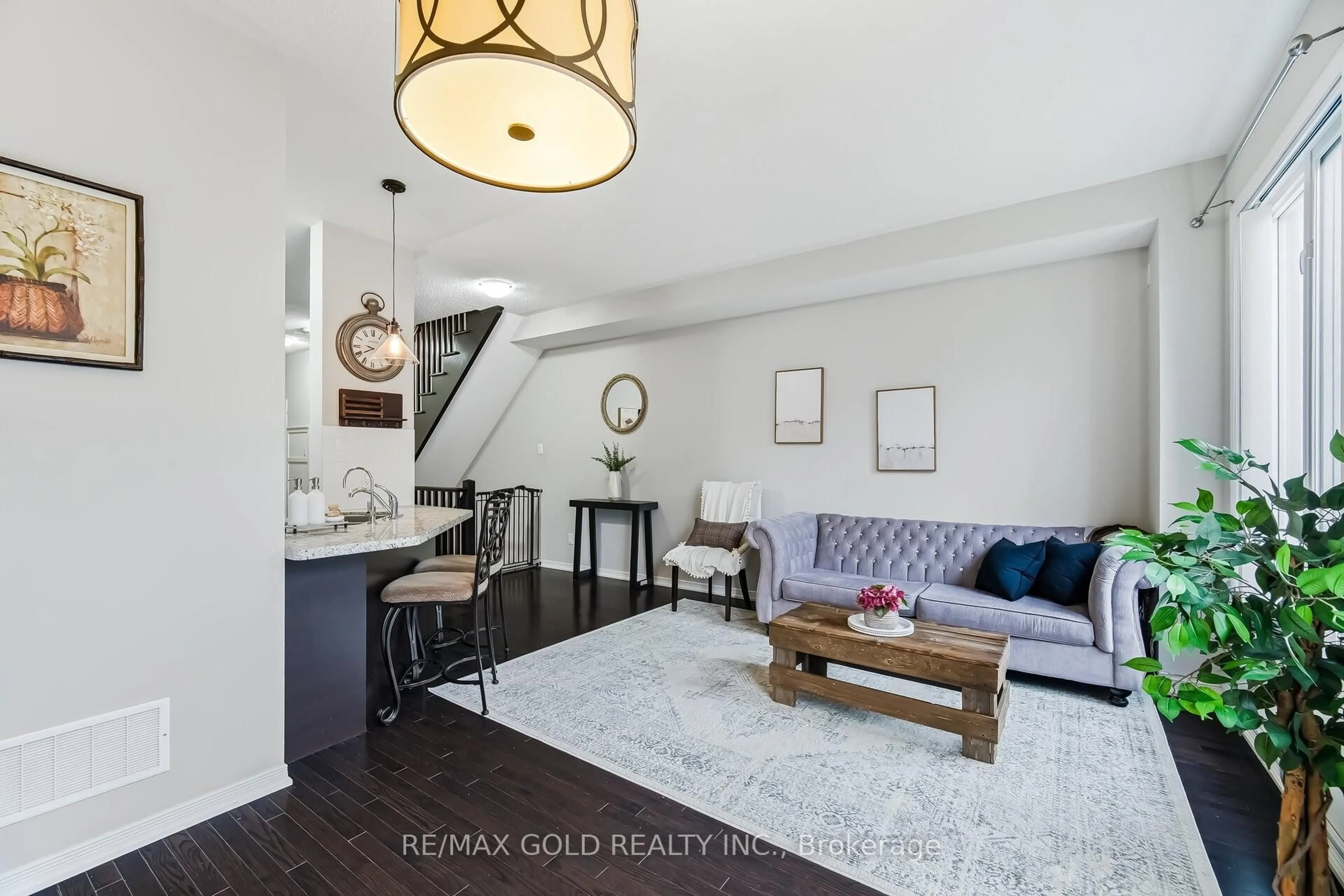 Living room with furniture, unknown for 57 Utopia Way, Brampton Ontario L6P 4A5