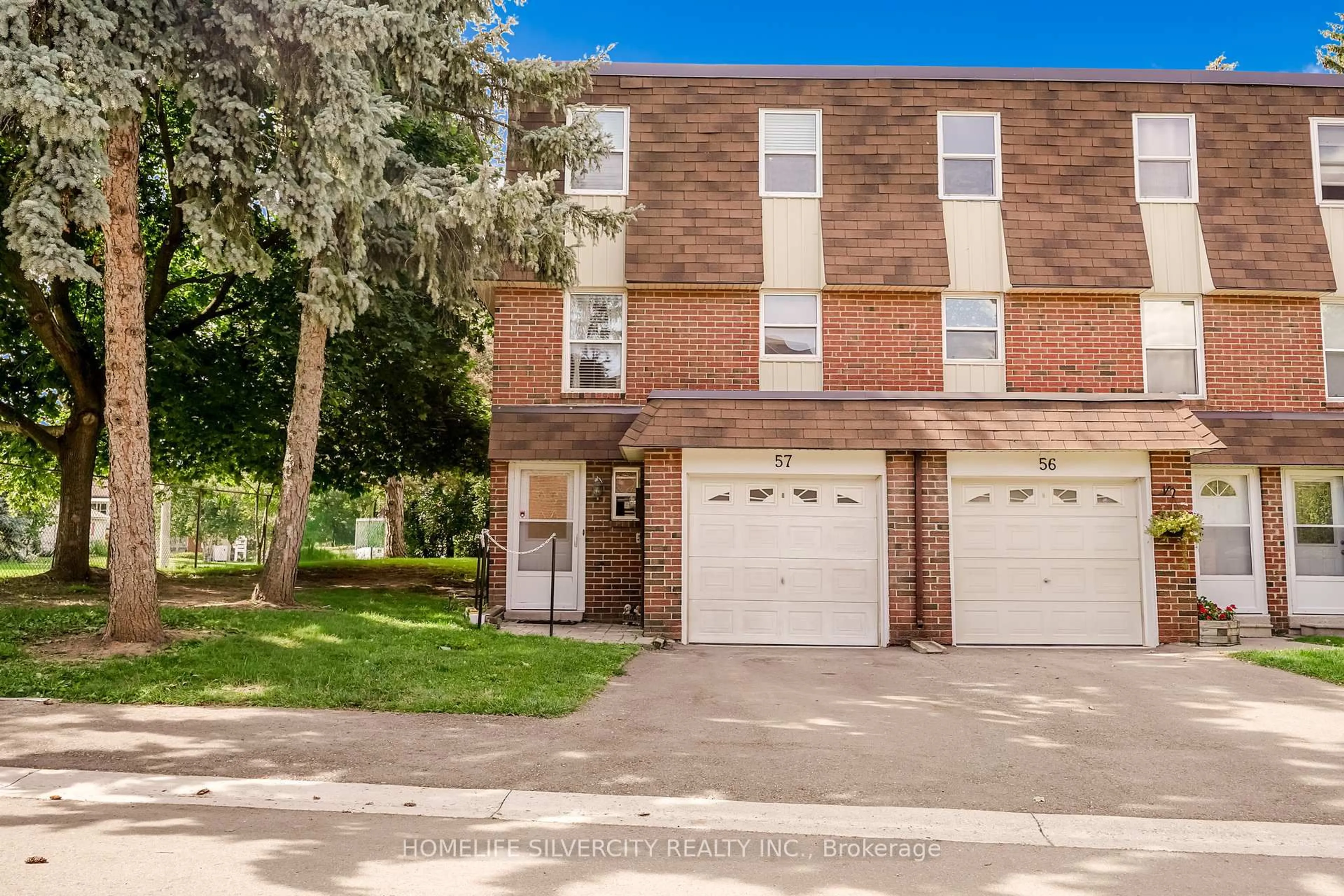 Home with brick exterior material, street for 235 Bronte St #57, Milton Ontario L9T 3V8