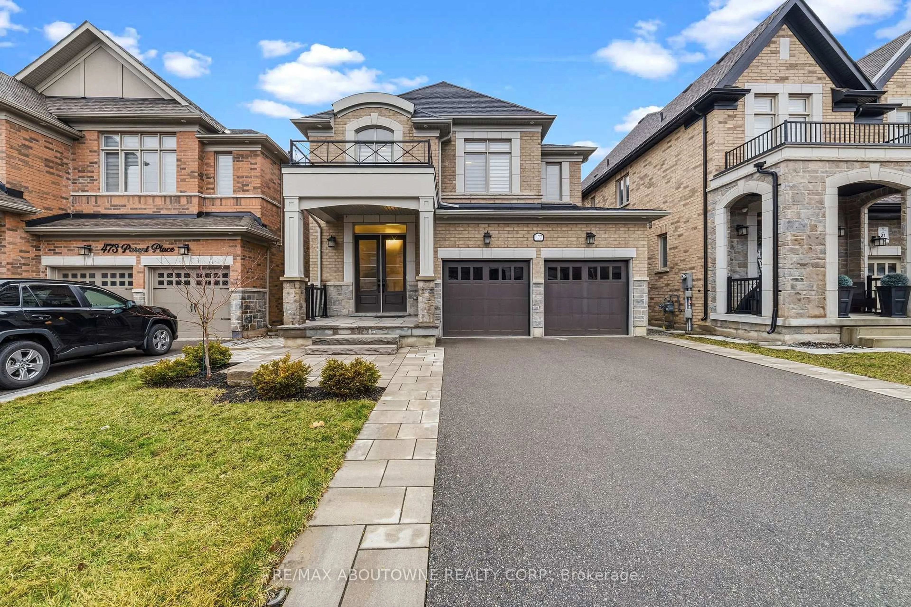Home with brick exterior material, street for 477 Parent Pl, Milton Ontario L9E 1L2