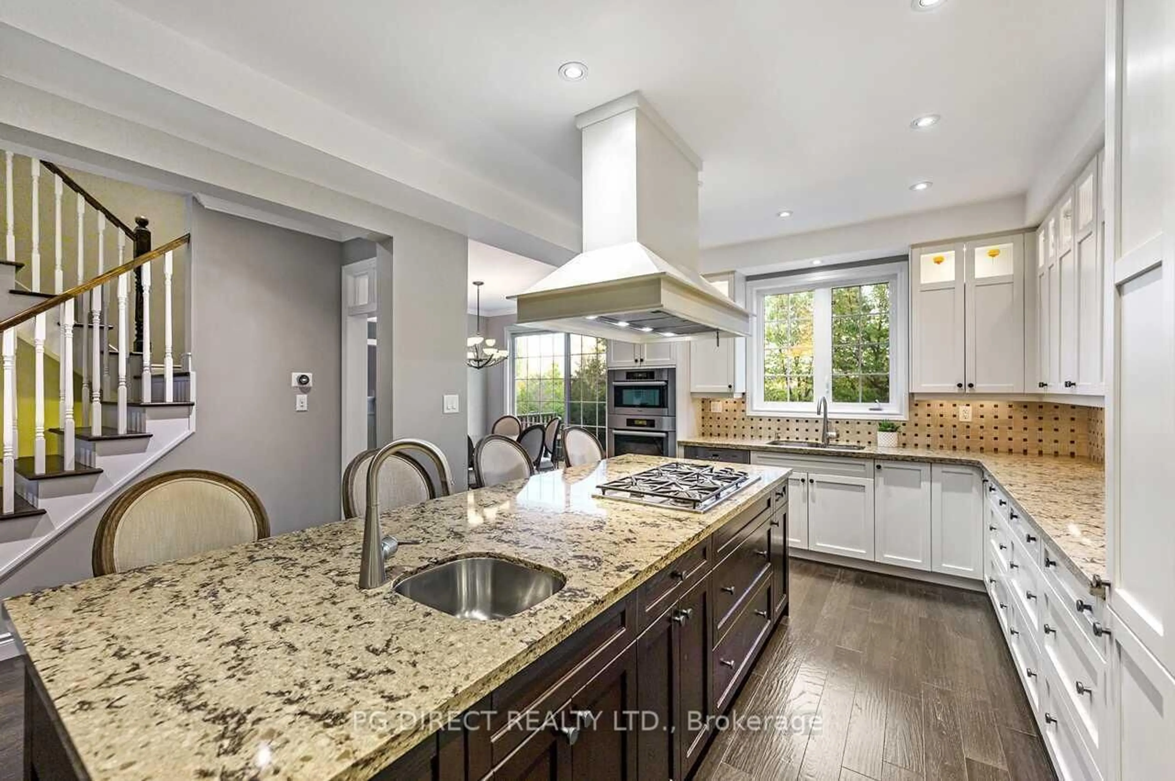 Open concept kitchen, ceramic/tile floor for 369 Potts Terr, Milton Ontario L9T 0X5