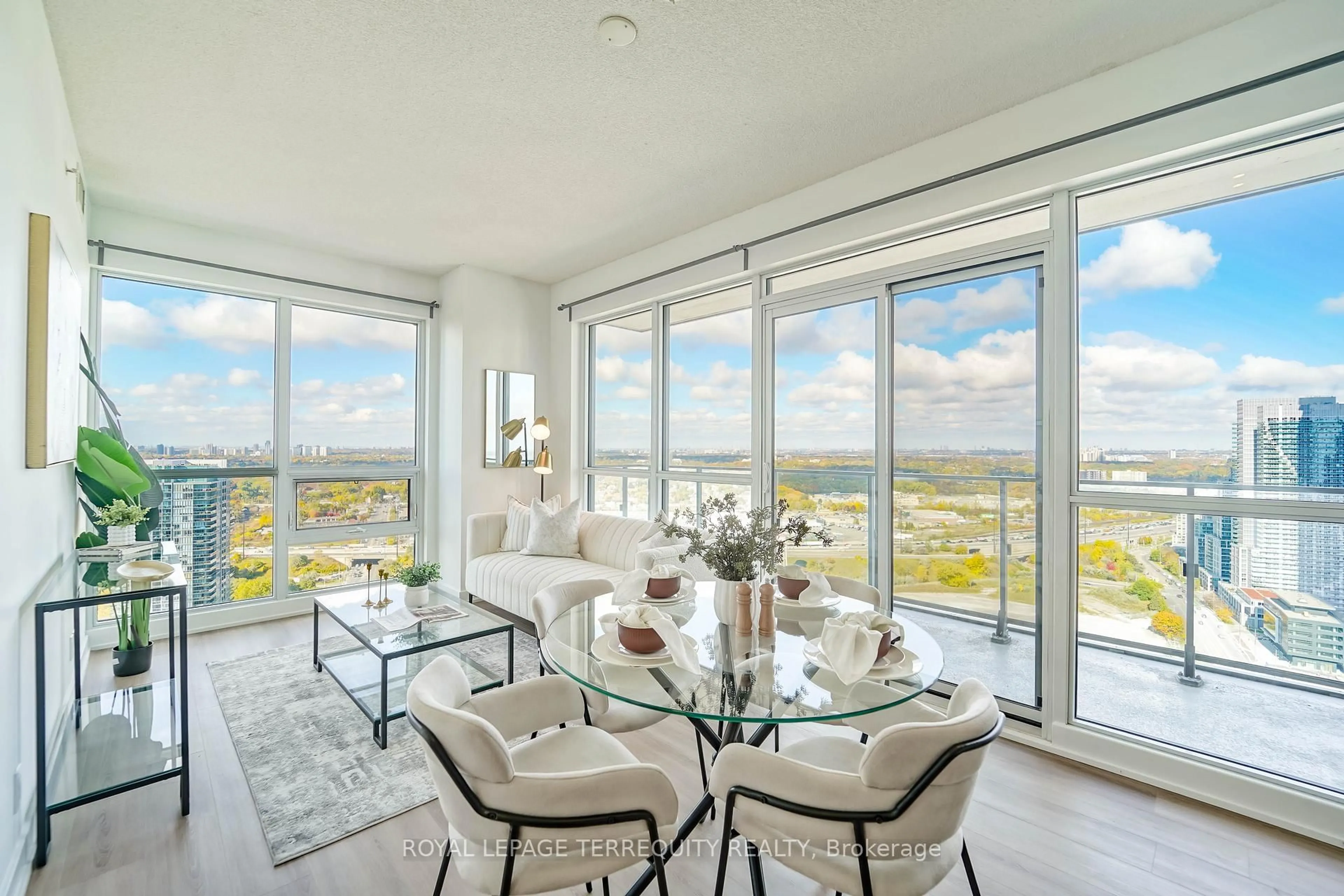 Living room with furniture, unknown for 2200 Lake shore Blvd #4007, Toronto Ontario M8V 1A4