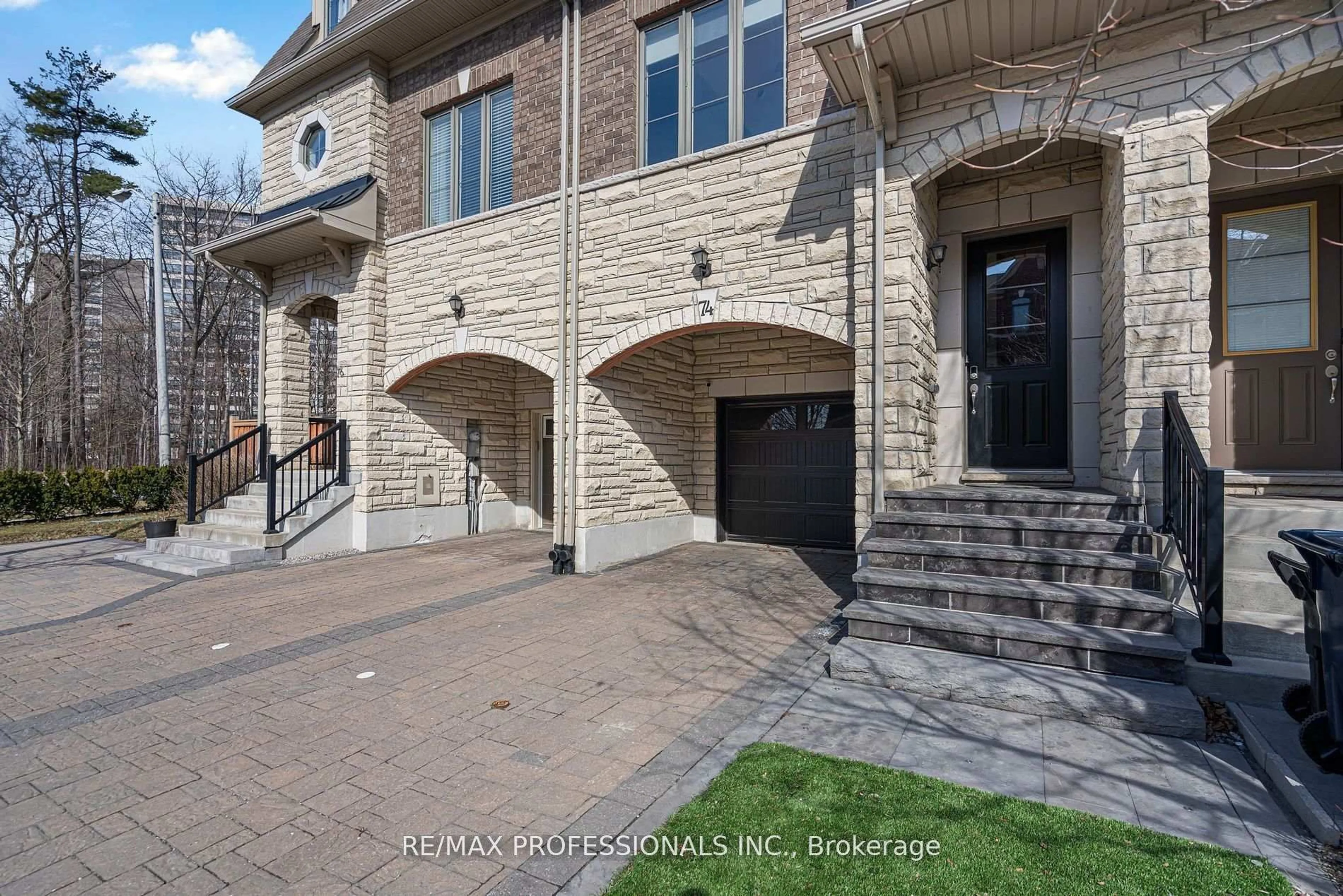 Home with brick exterior material, street for 74 Dryden Way, Toronto Ontario M9R 0B2