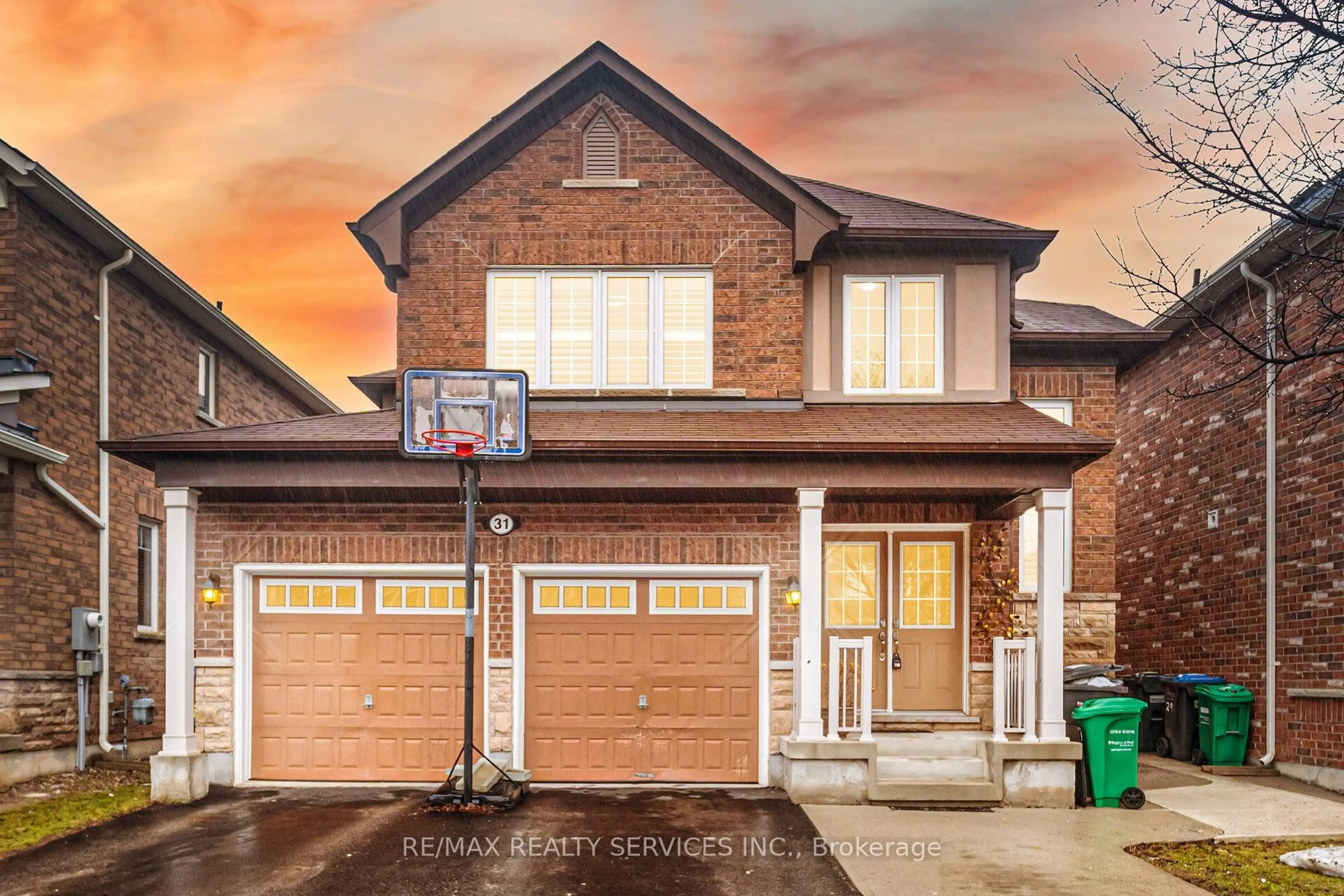 Home with brick exterior material, street for 31 MIRACLE Tr, Brampton Ontario L7A 0Y4