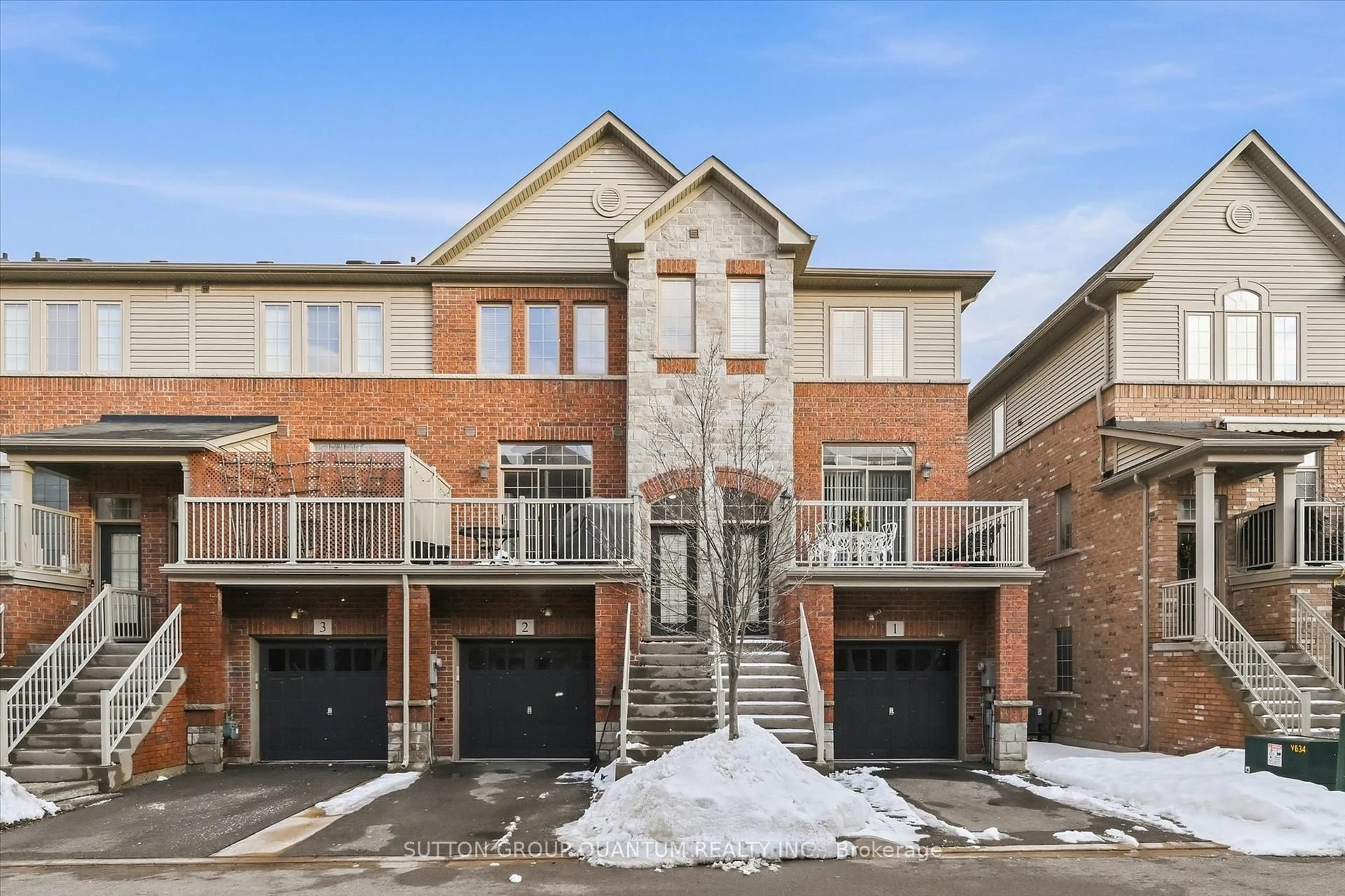 Home with brick exterior material, street for 4165 Upper Middle Rd #2, Burlington Ontario L7M 0V4