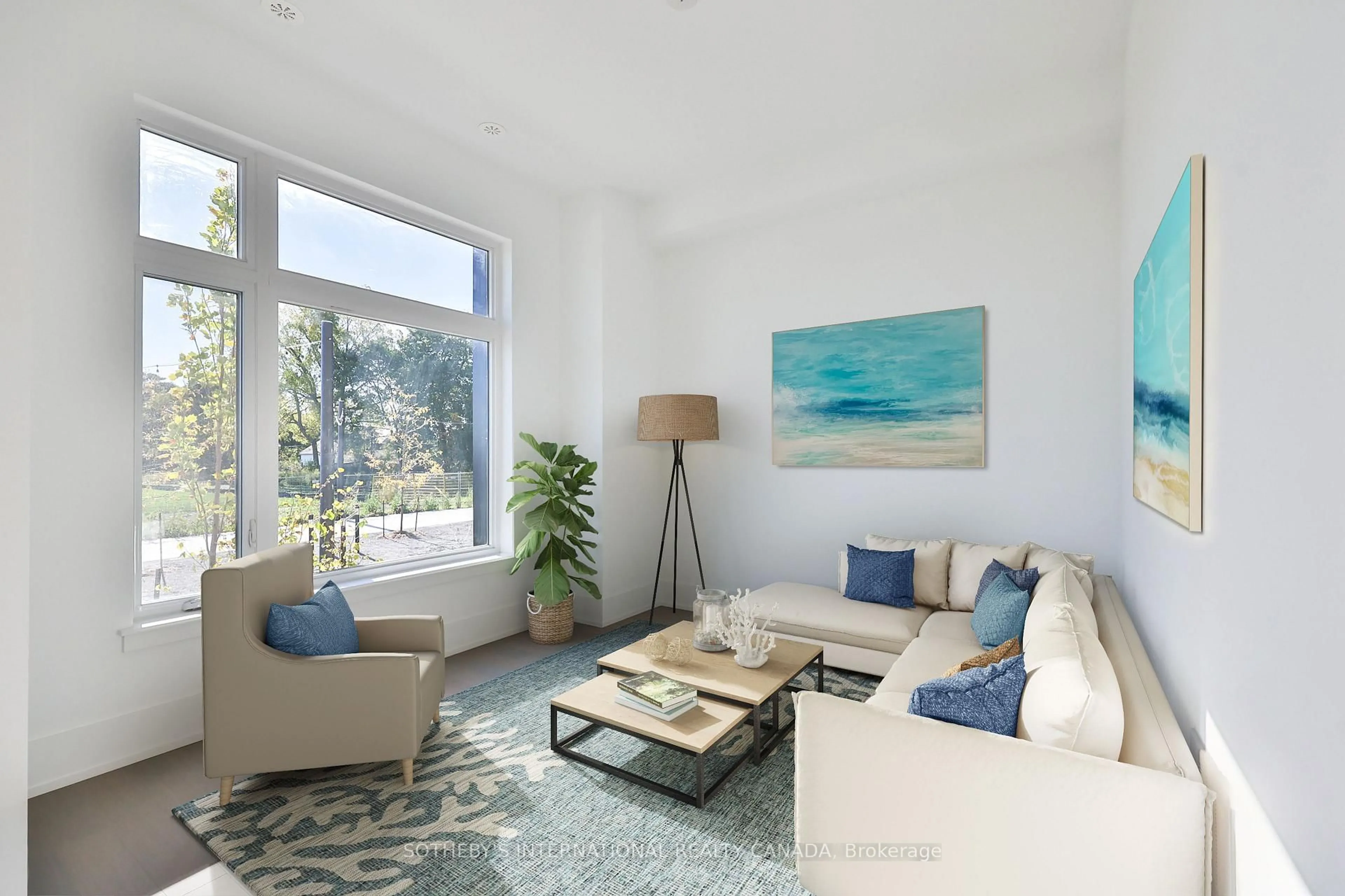 Living room with furniture, unknown for 60 Lou Parsons Way Dr #TH 85, Mississauga Ontario L5H 0B2