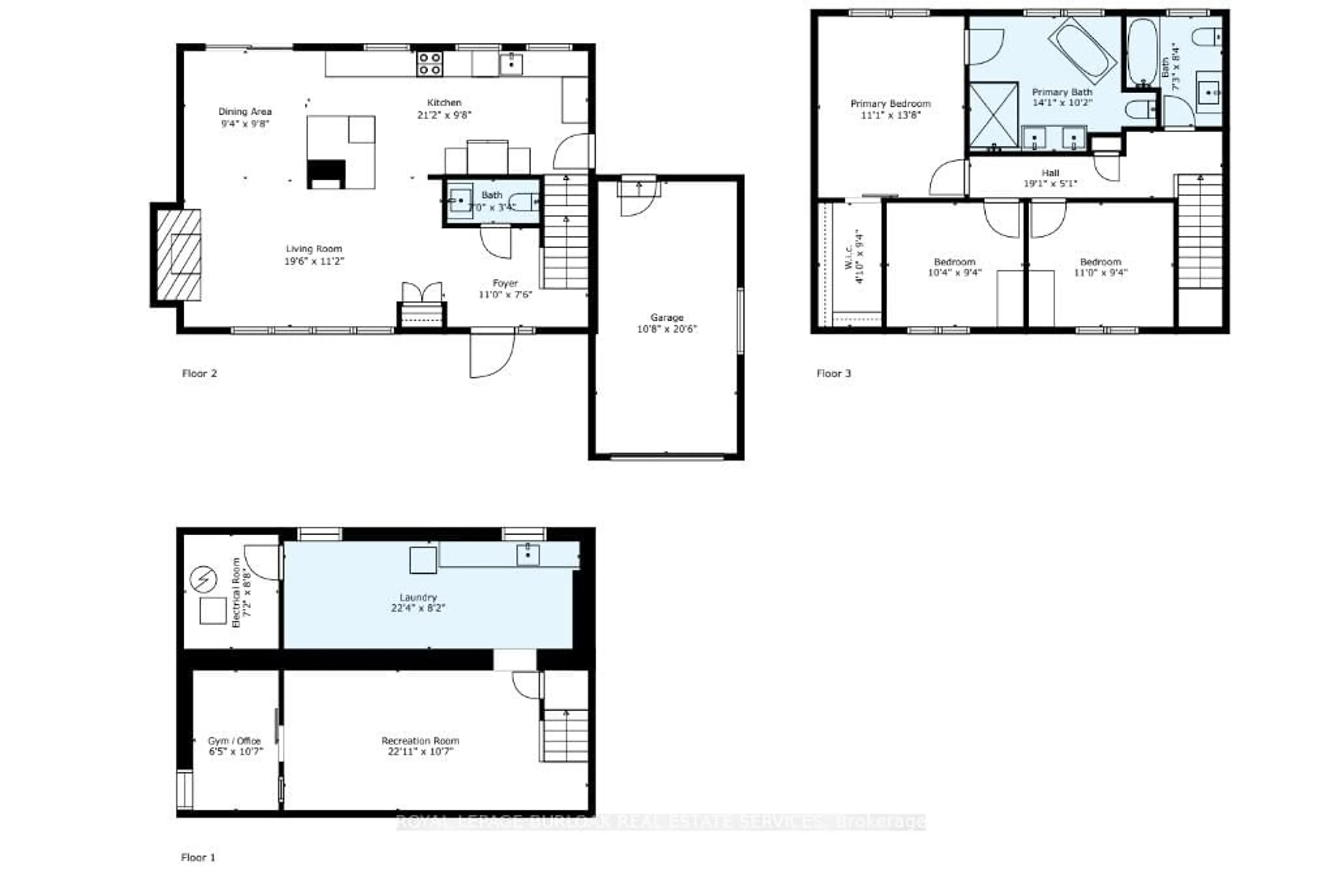 Floor plan for 3029 Eva Dr, Burlington Ontario L7N 2K3