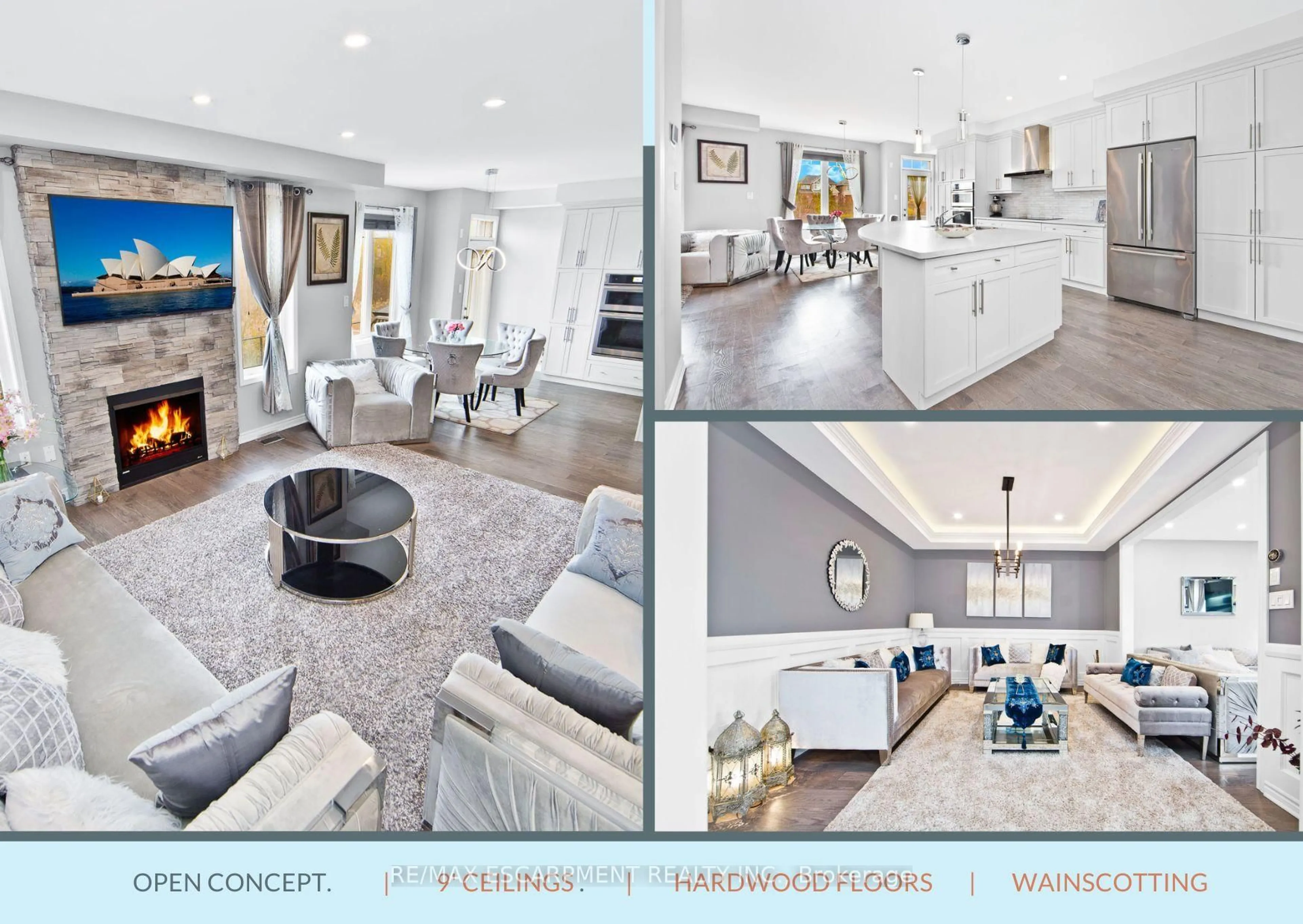 Open concept kitchen, unknown for 307 Hinton Terr, Milton Ontario L9E 1C8